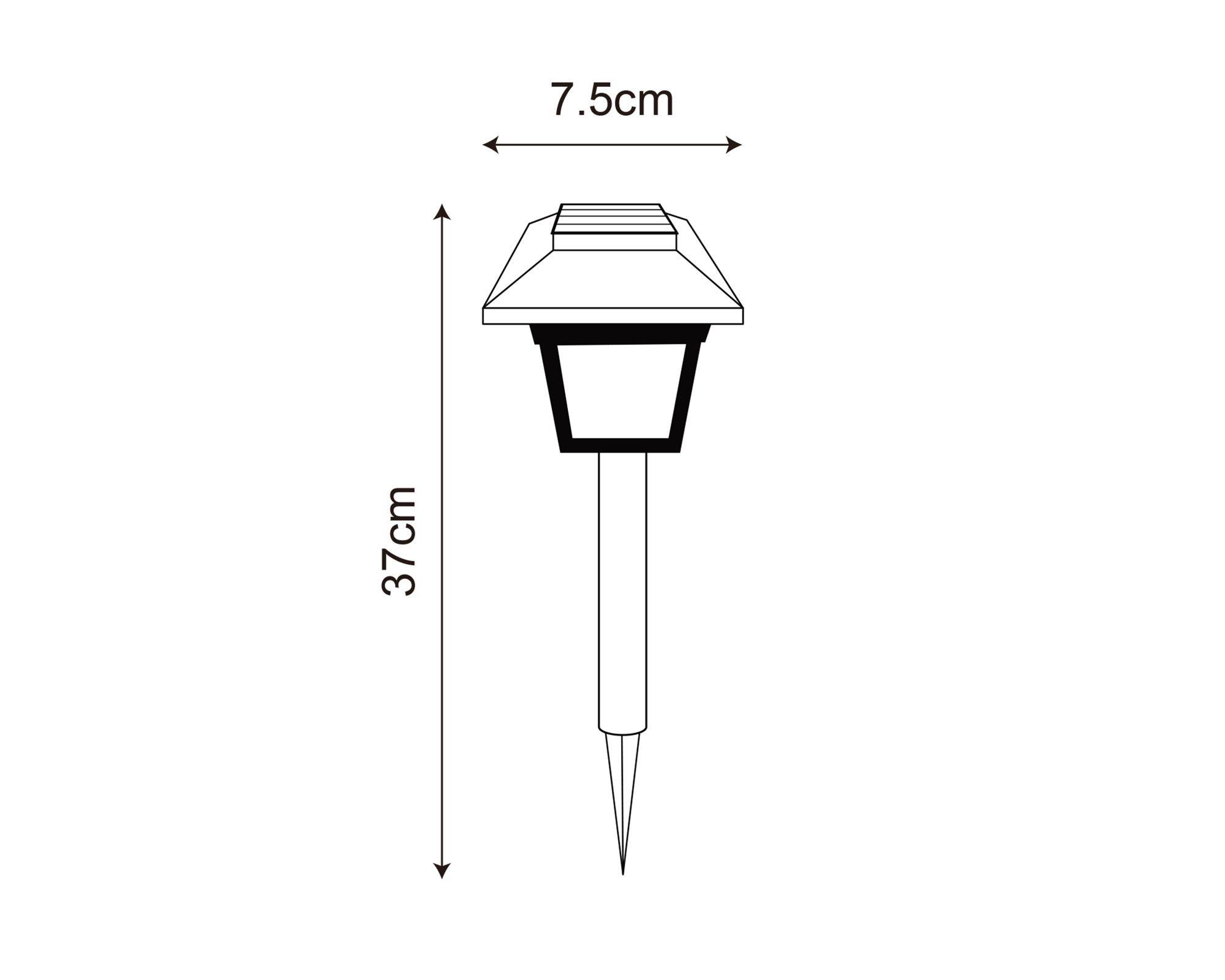 Estaca farol luz cálida Abitare-4