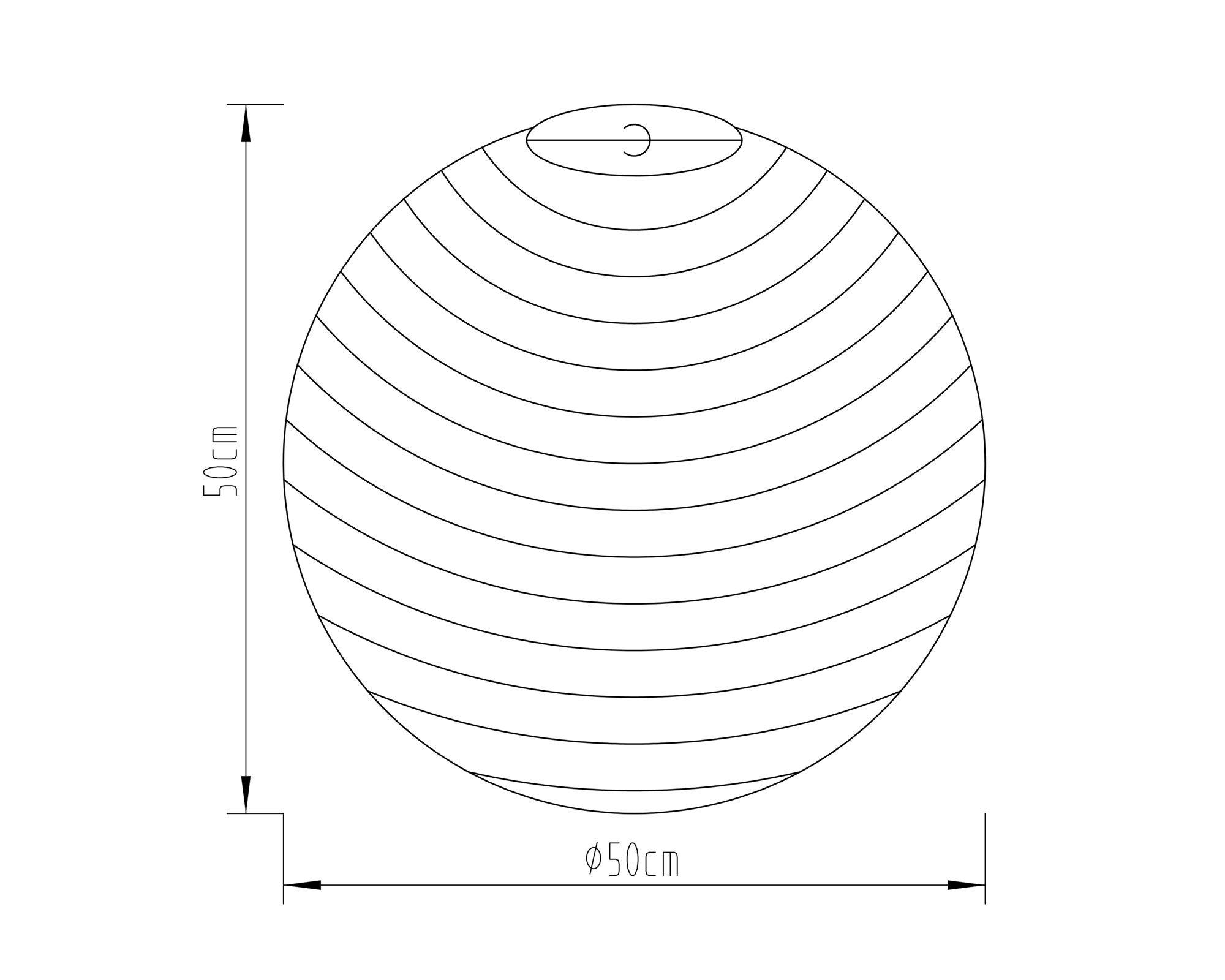 Pantalla 50 cm blanco Abitare-3