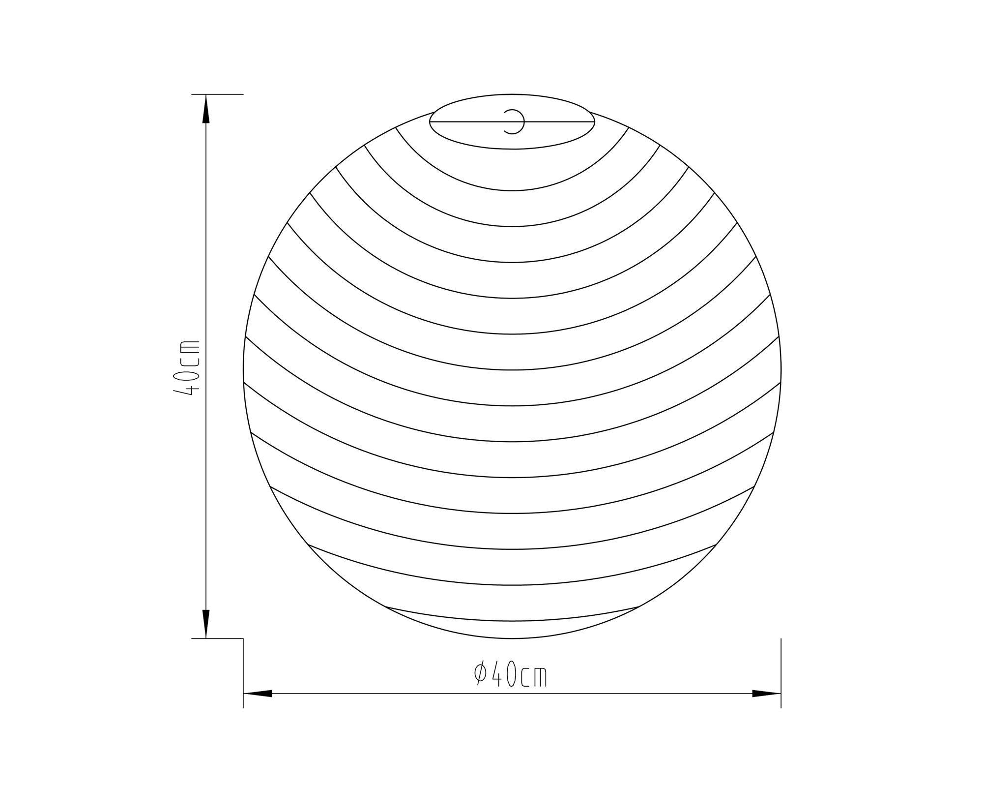 Pantalla 40 cm blanco Abitare-4