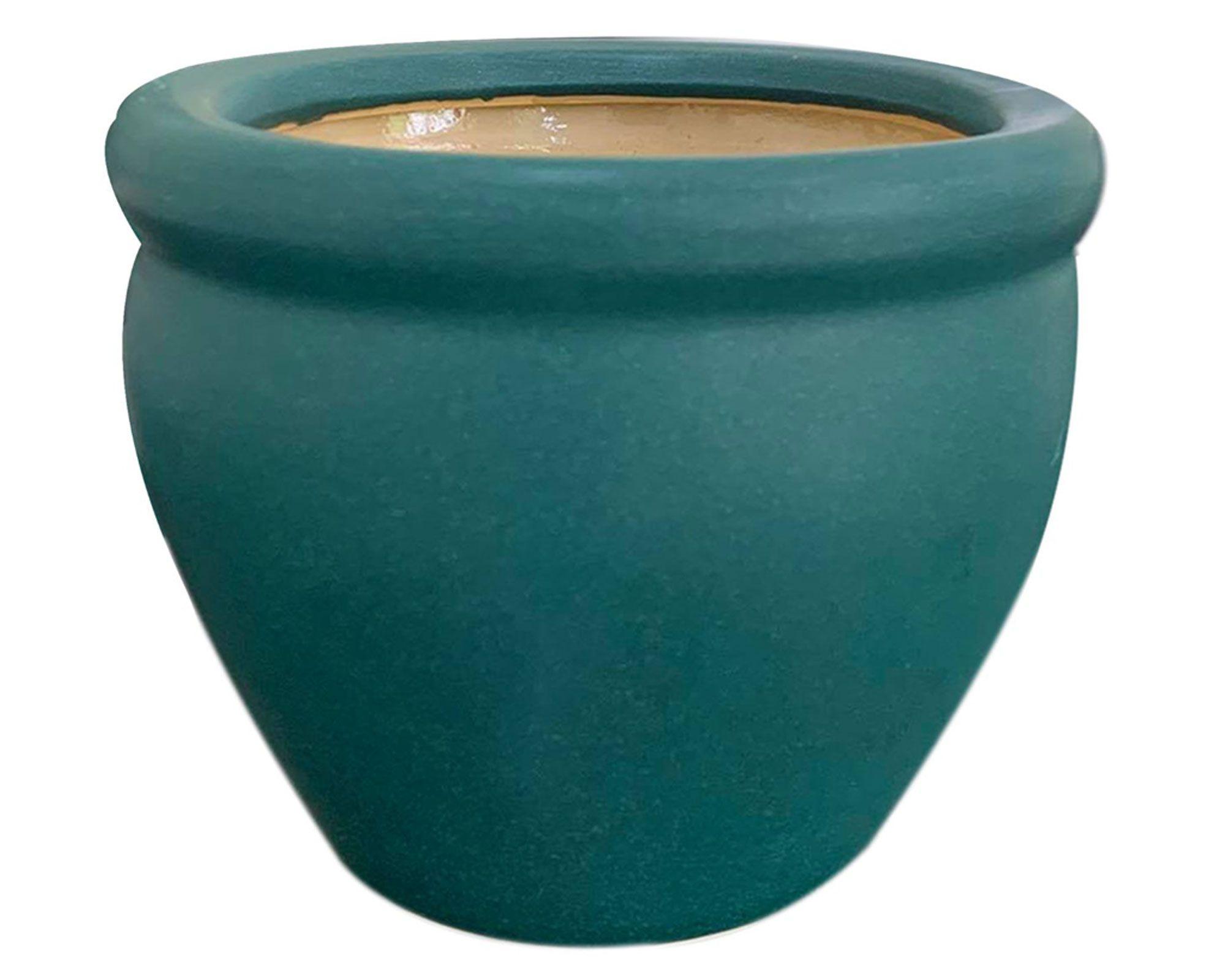 Macetero 16 cm Aline S petróleo Outzen-0