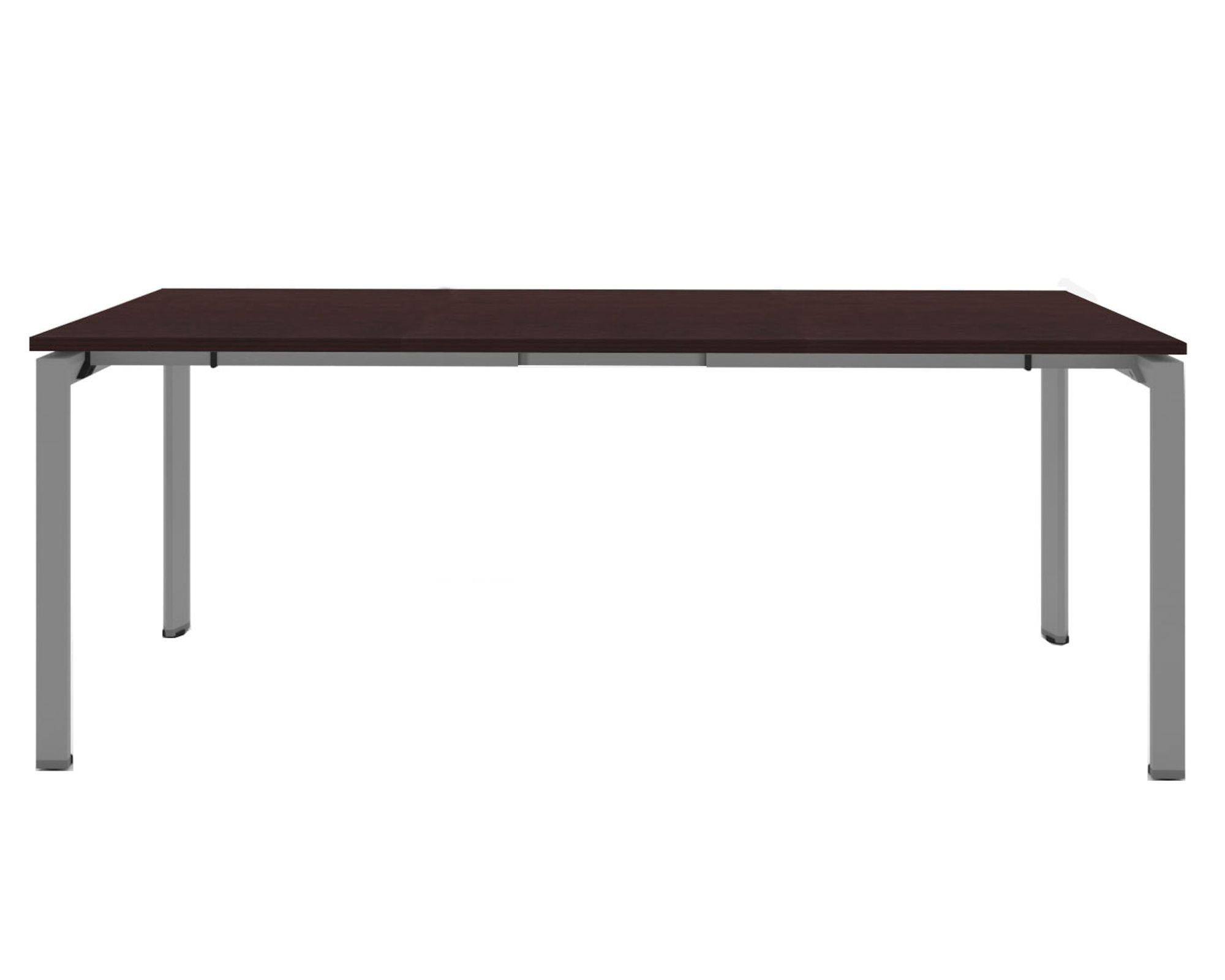 Escritorio 200 cm Neo wengue/gris Form Office-0