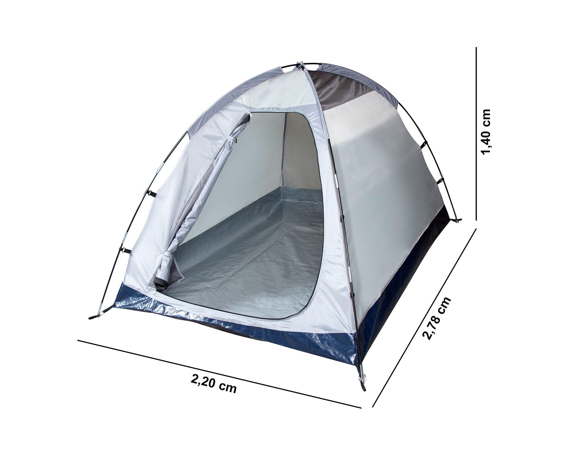 Carpa fox 2 personas waterproof verde-3