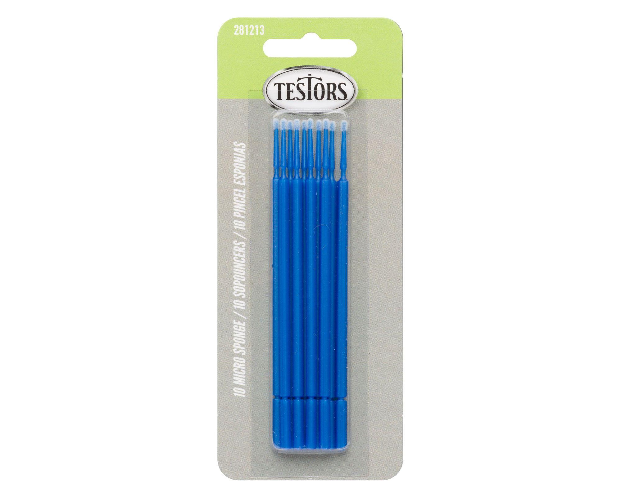 Pincel esponja 10 unidades Testors Craft-0