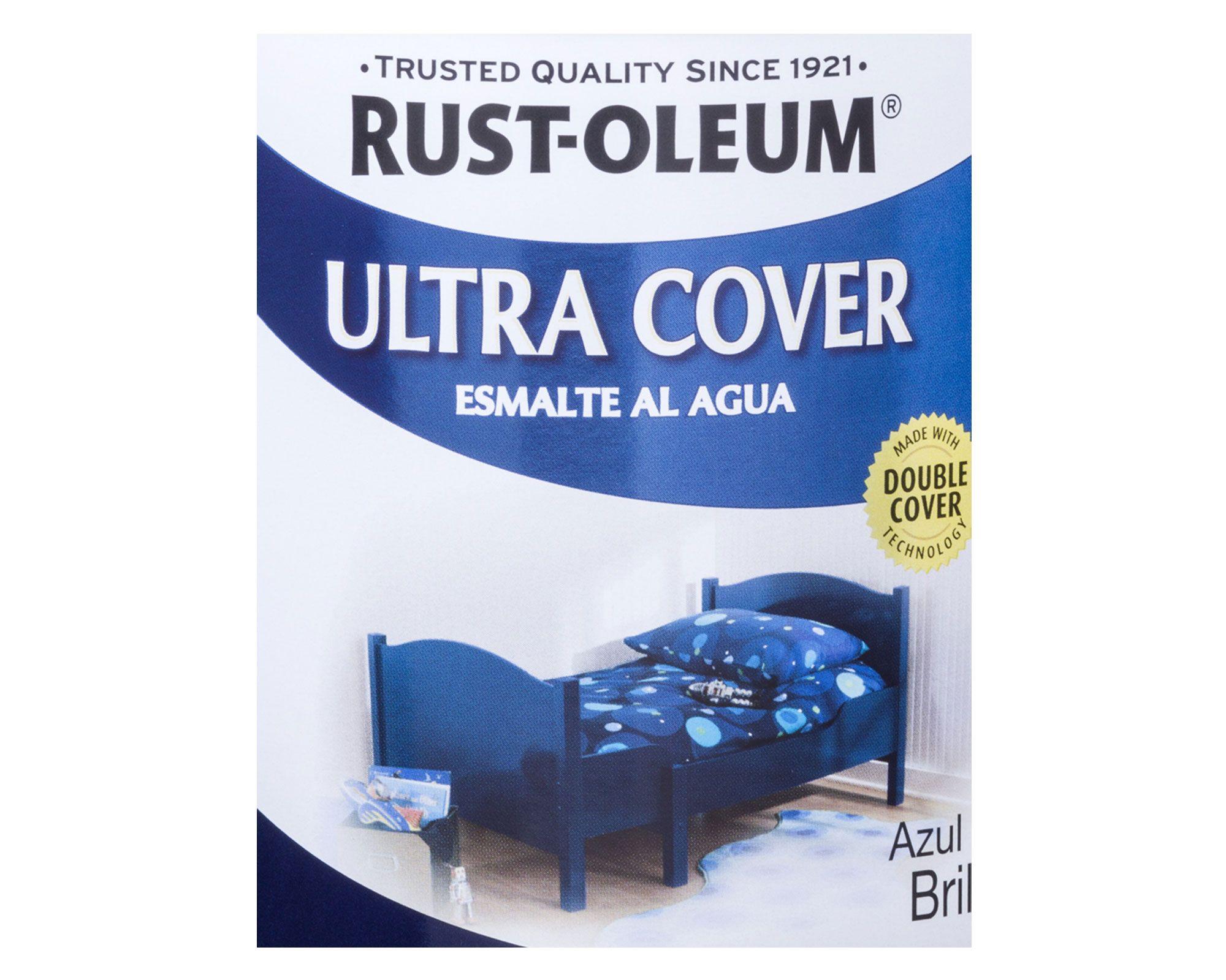 Esmalte al agua 946 ml Ultra cover azul marino brillante Rust-Oleum-1