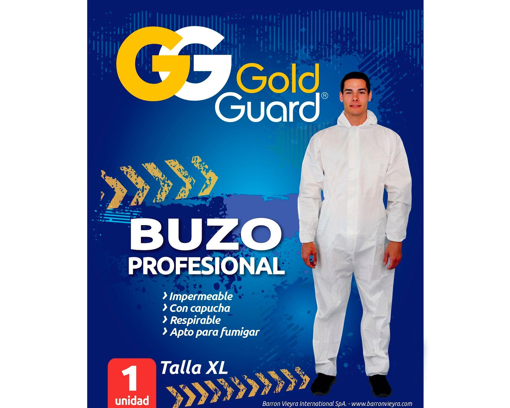 Buzo talla XL blanco Gold Guard-2