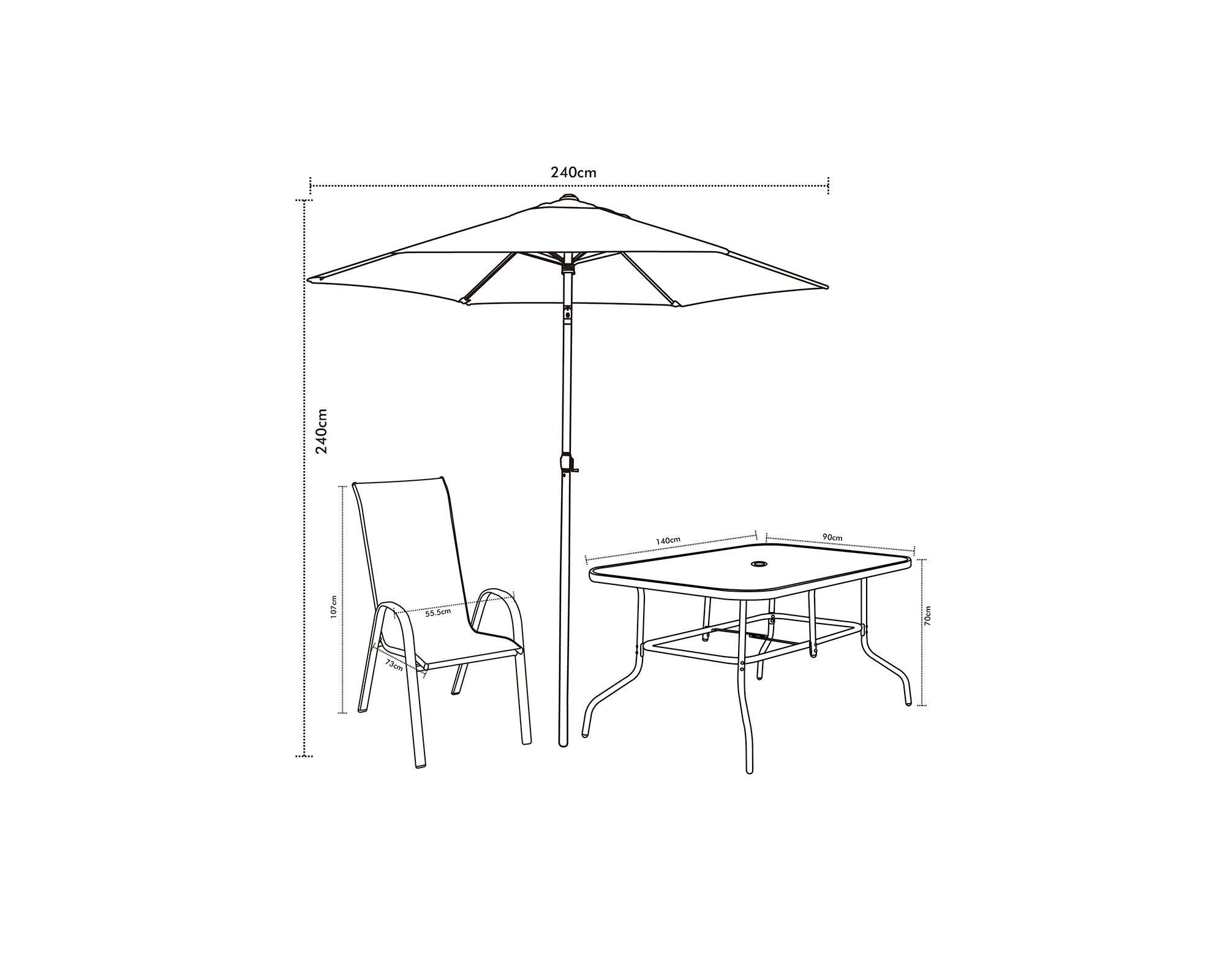 Comedor exterior 6 personas Etna Outzen.-9