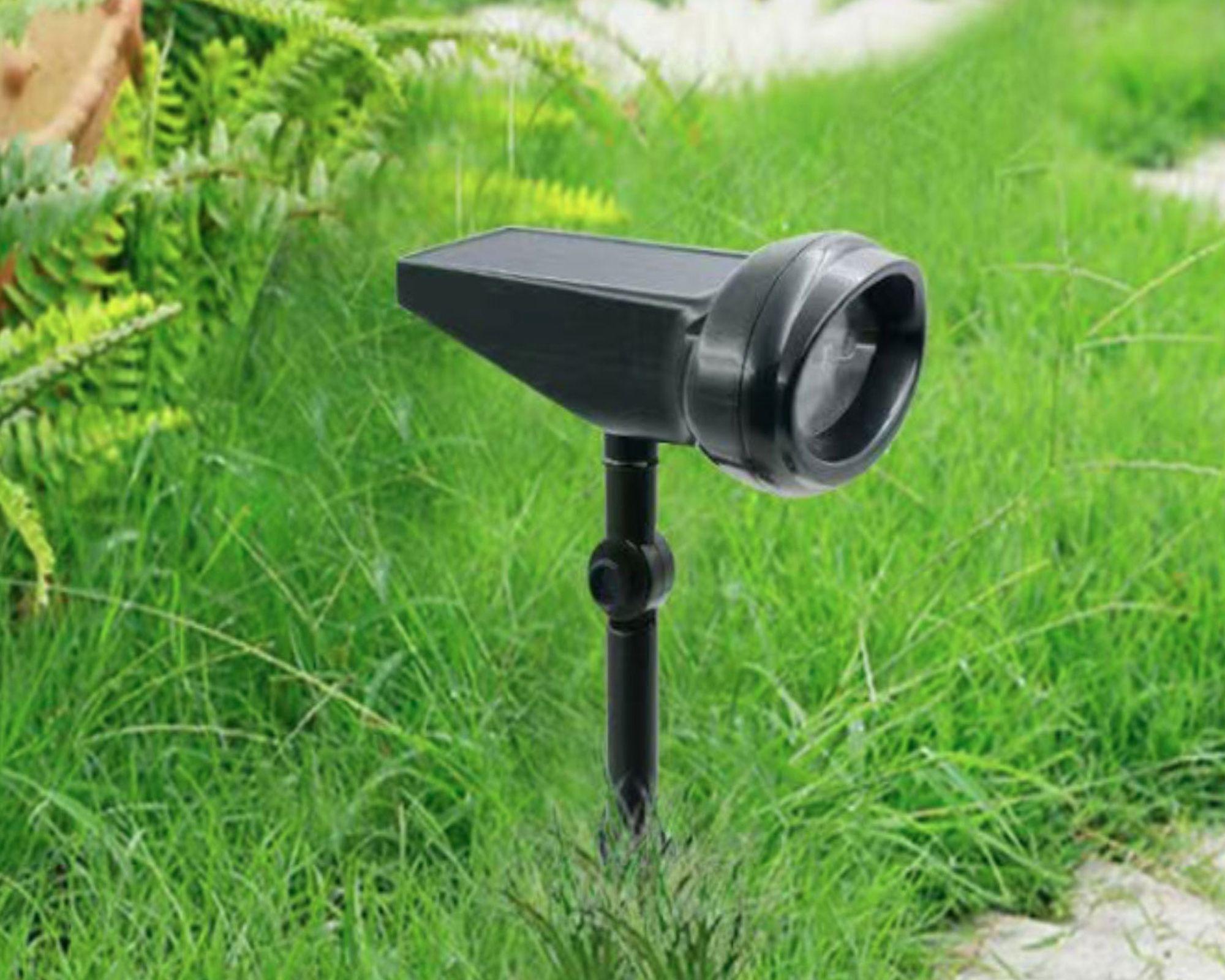 Estaca solar LED negro Pro Outdoor.-3