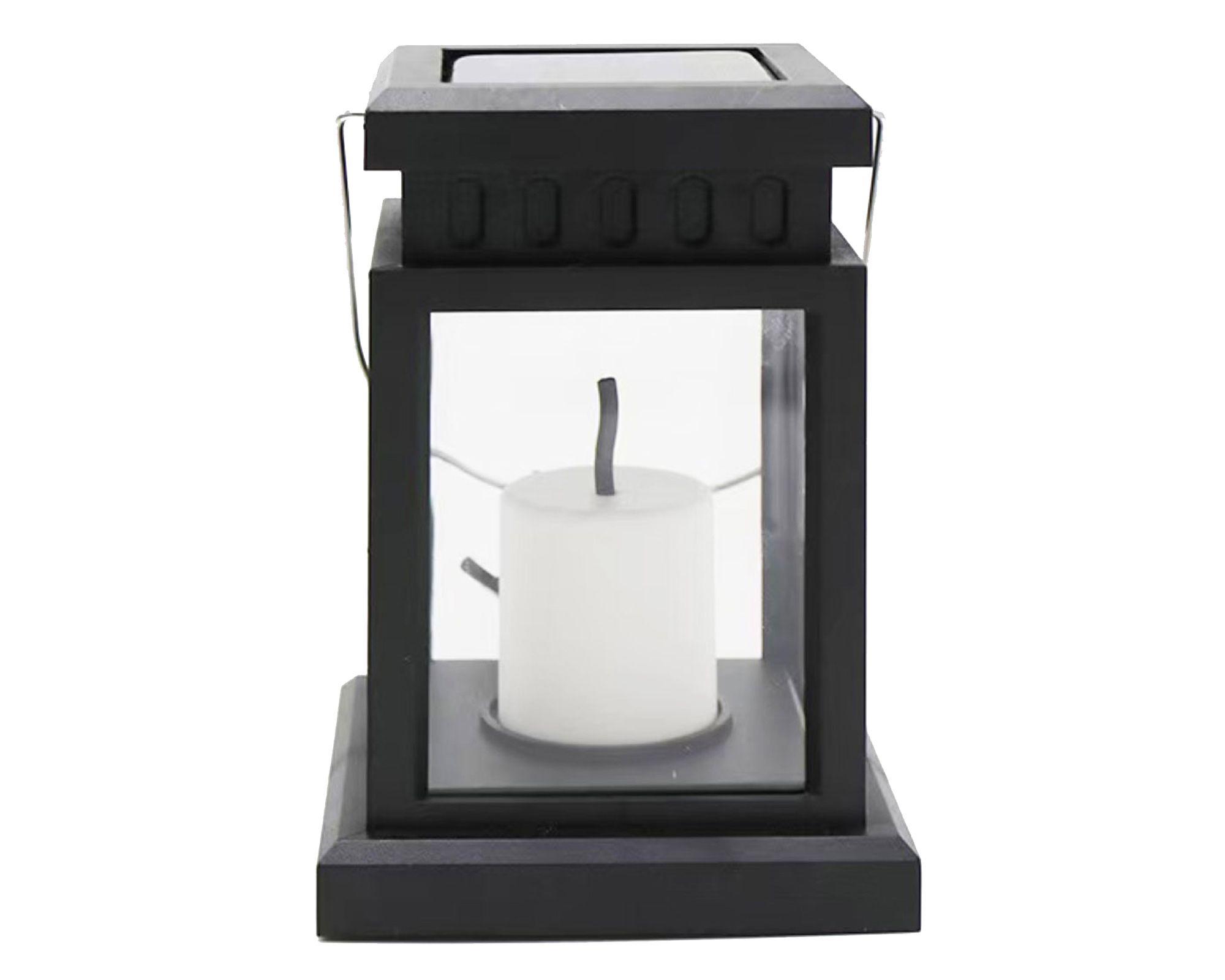 Lámpara decorativa solar LED 1L Fanal negro Pro Outdoor.-4