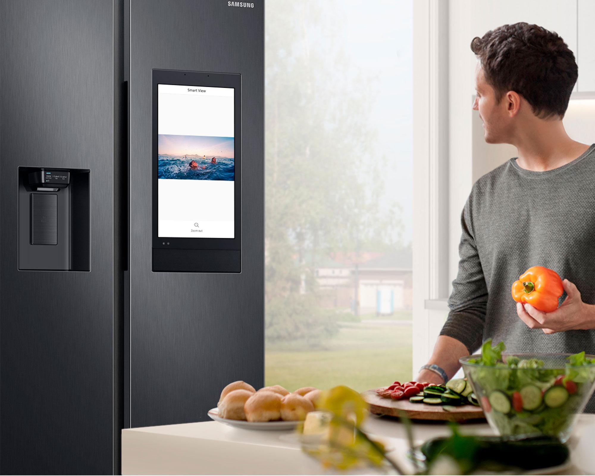 Side by Side no frost 585 litros RS58T5561B1/ZS negro Samsung-26