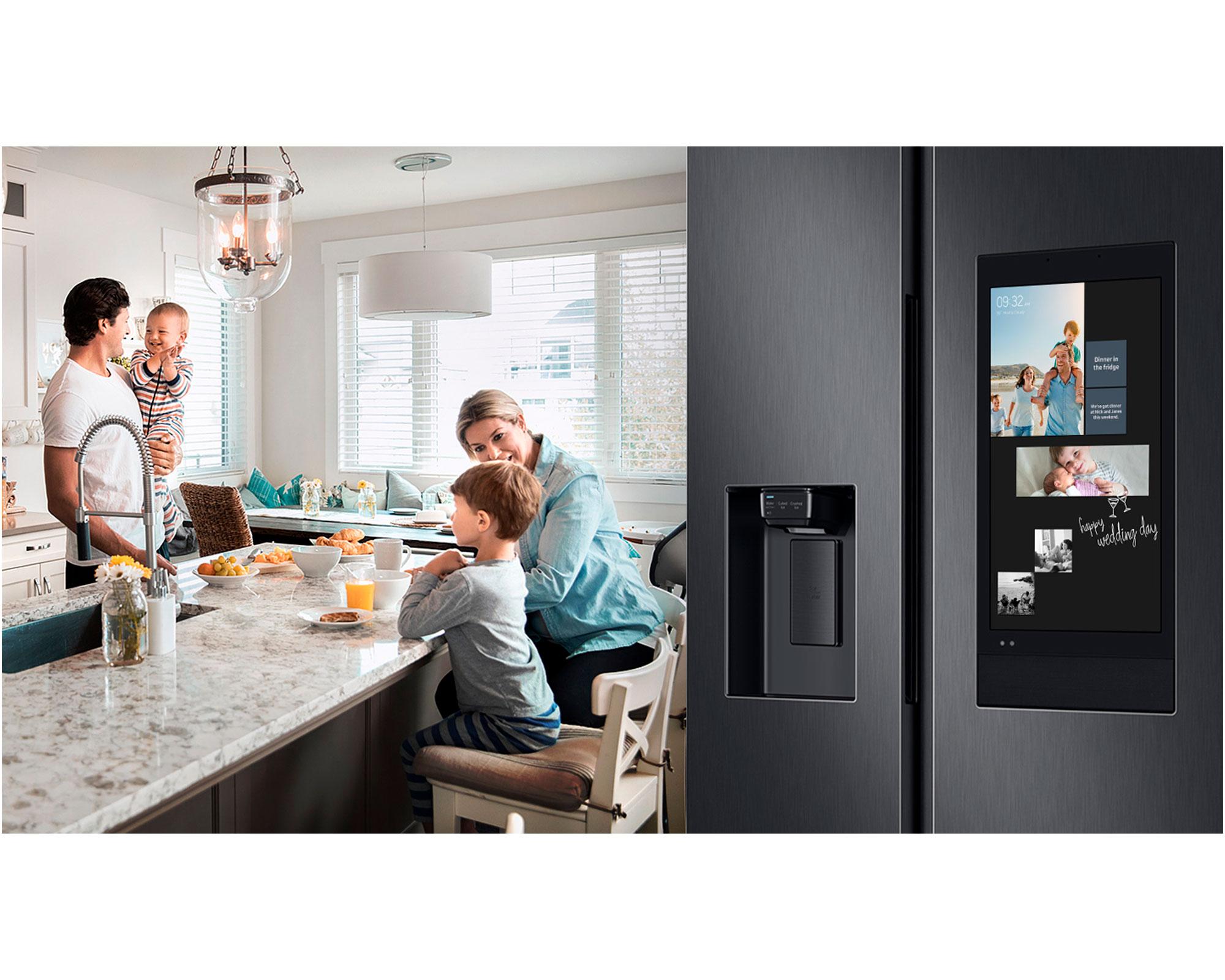 Side by Side no frost 585 litros RS58T5561B1/ZS negro Samsung-21