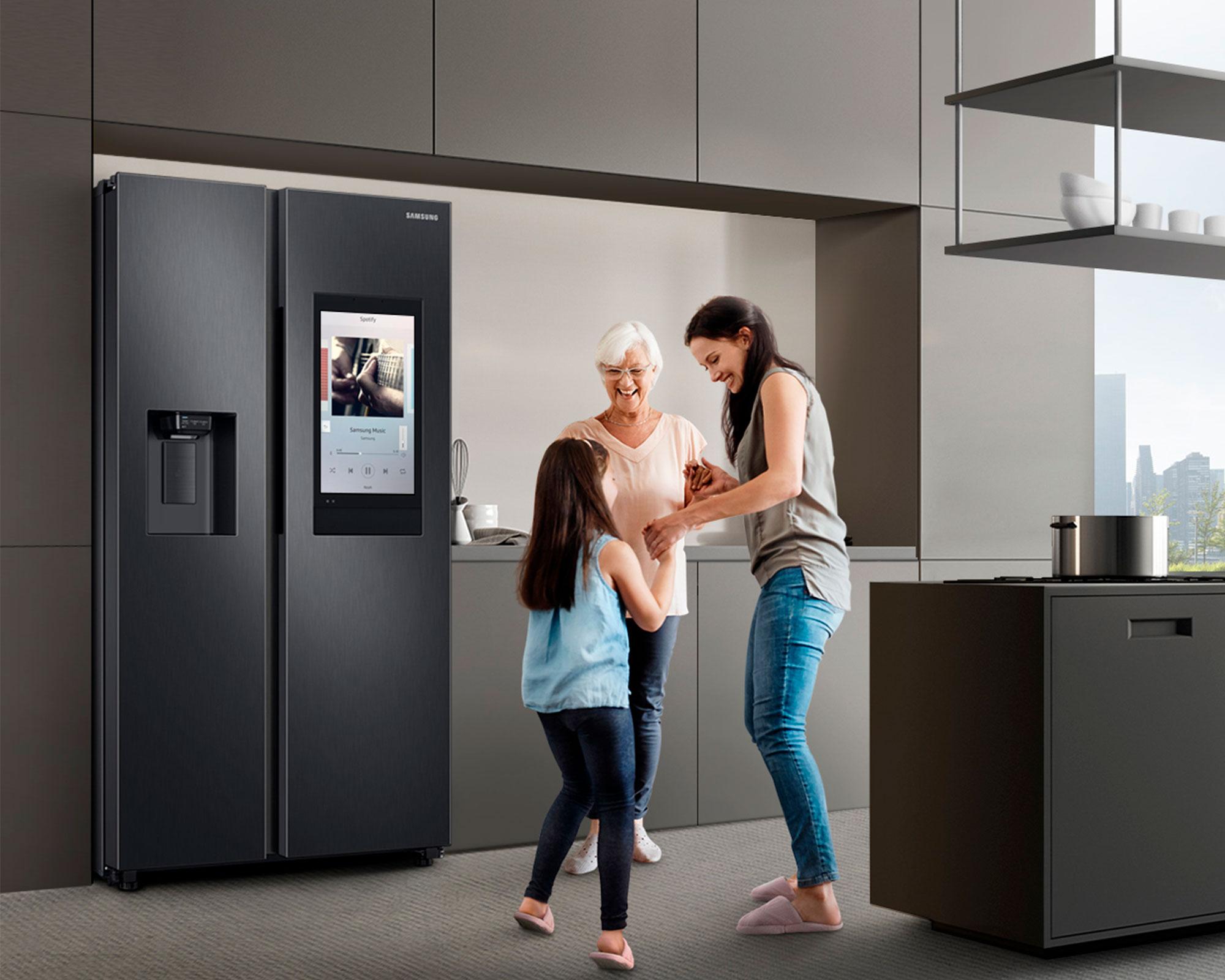 Side by Side no frost 585 litros RS58T5561B1/ZS negro Samsung-25