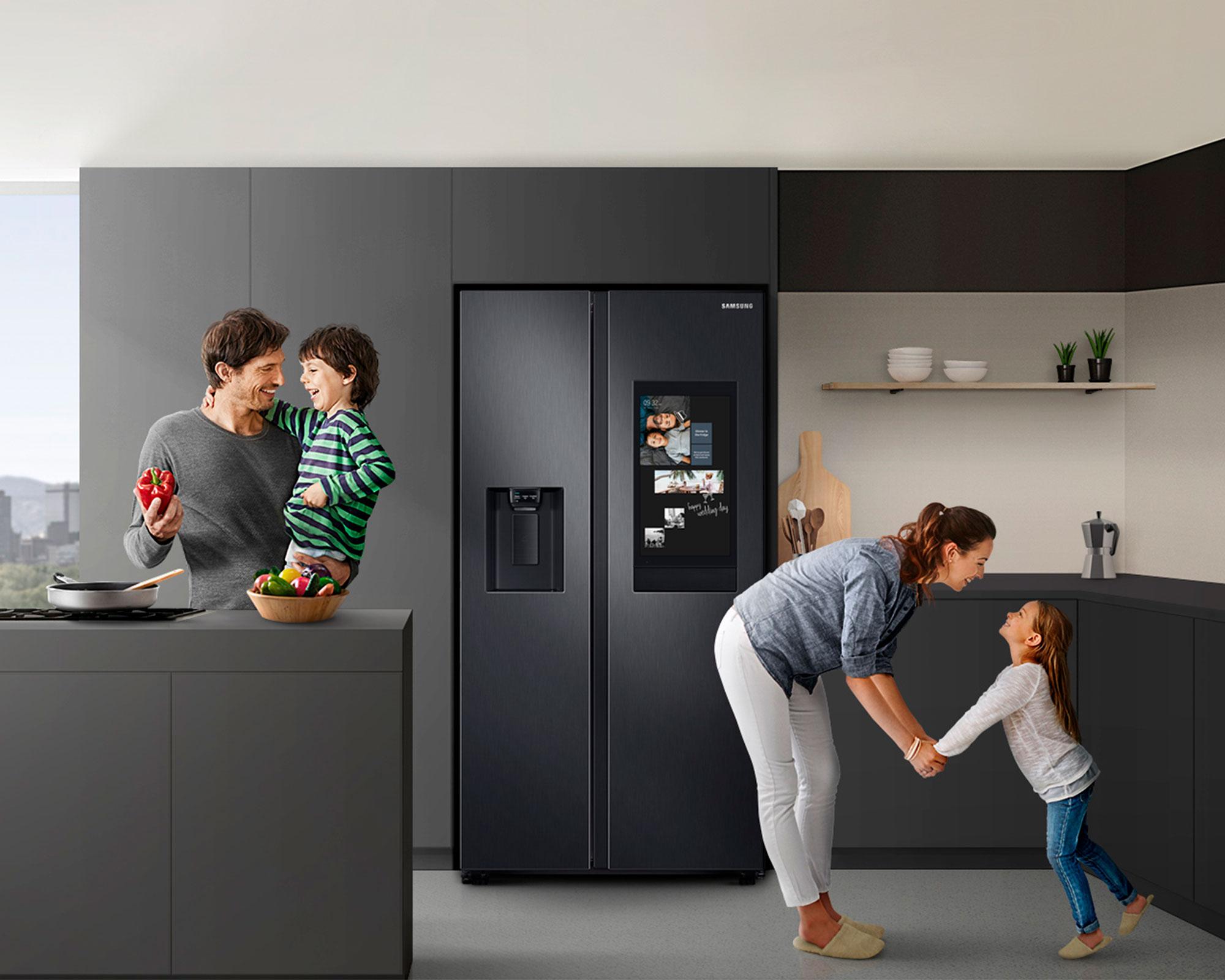 Side by Side no frost 585 litros RS58T5561B1/ZS negro Samsung-28