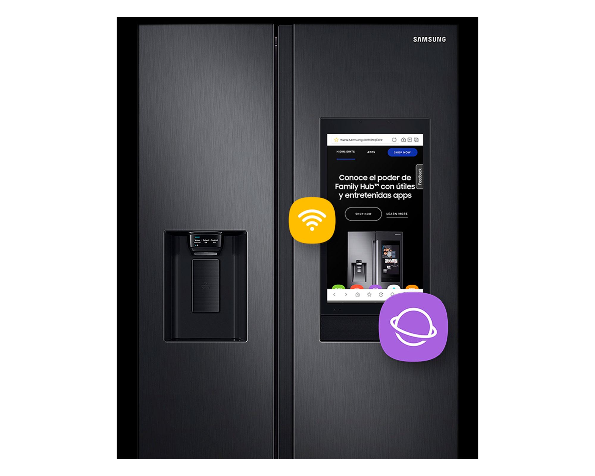 Side by Side no frost 585 litros RS58T5561B1/ZS negro Samsung-30