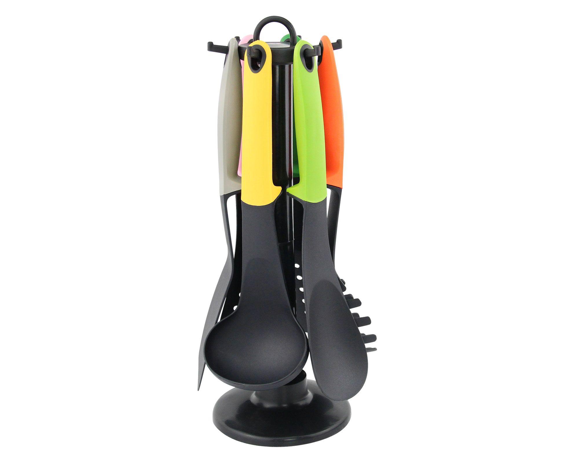 Utensilios 6 piezas + base  Cotidiana.-0