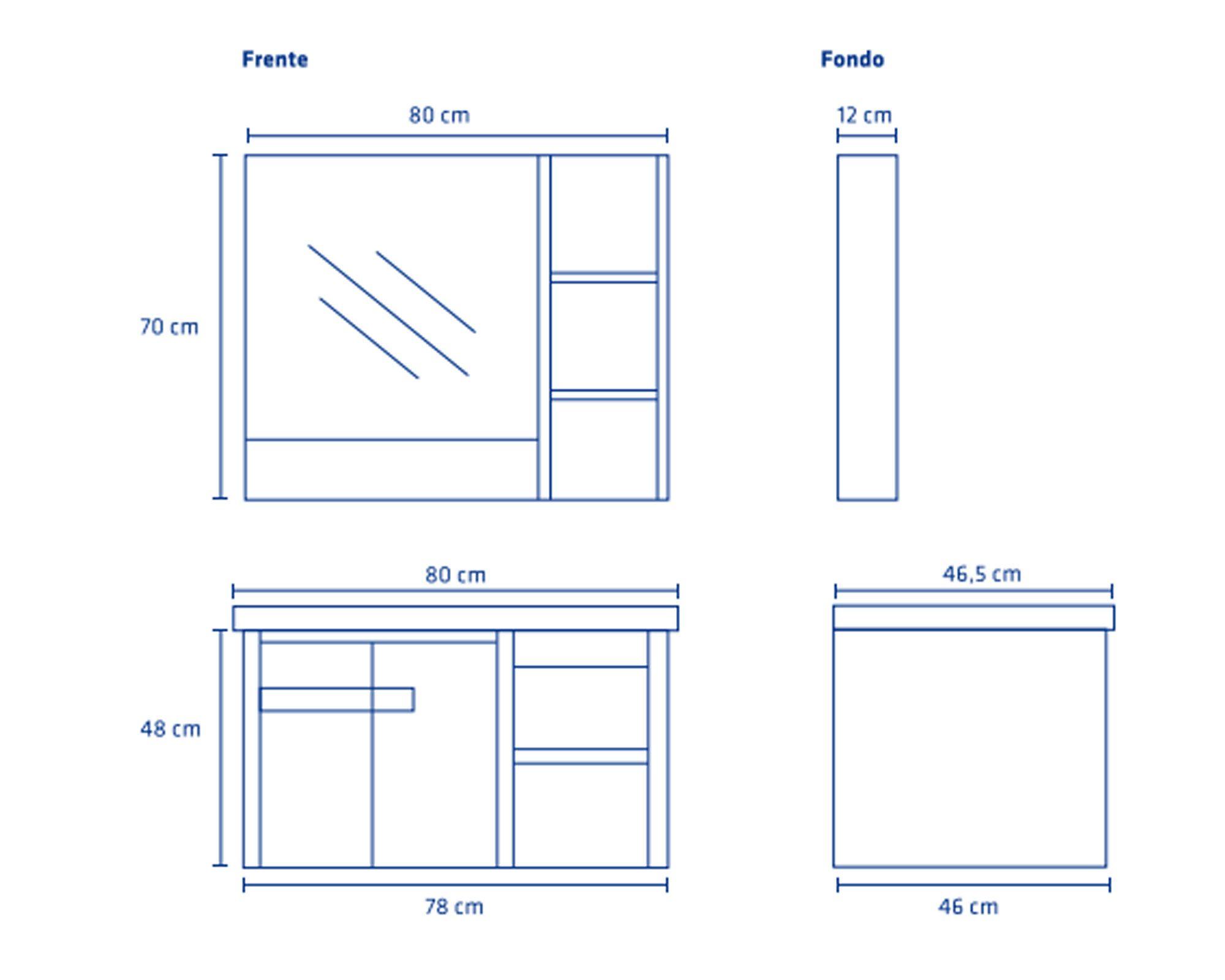 Mueble vanitorio + espejo Freda Vessanti-3