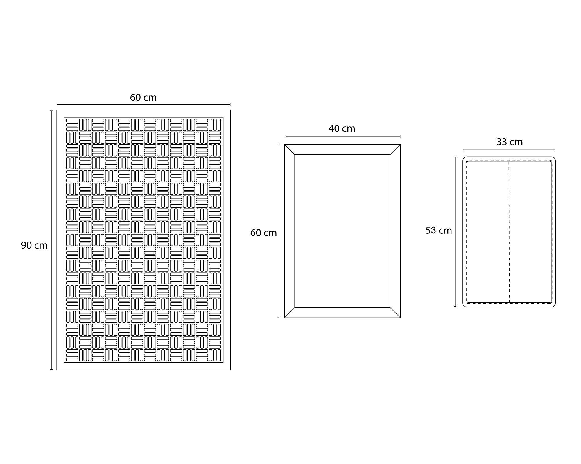 Limpiapiés sanitizante 60x90 cm Cotidiana-3