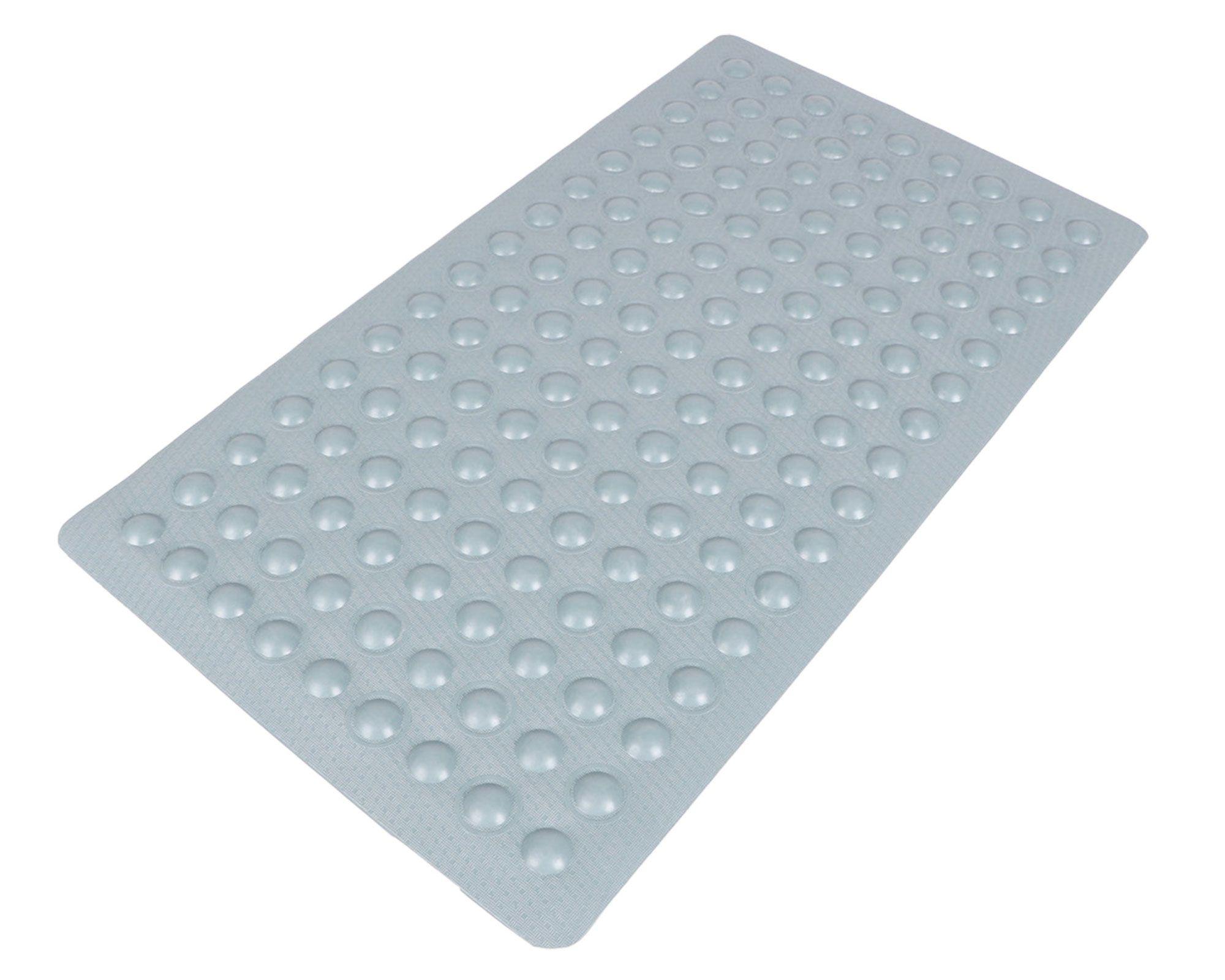 Piso antideslizante 40x70 cm azul Cotidiana.-0