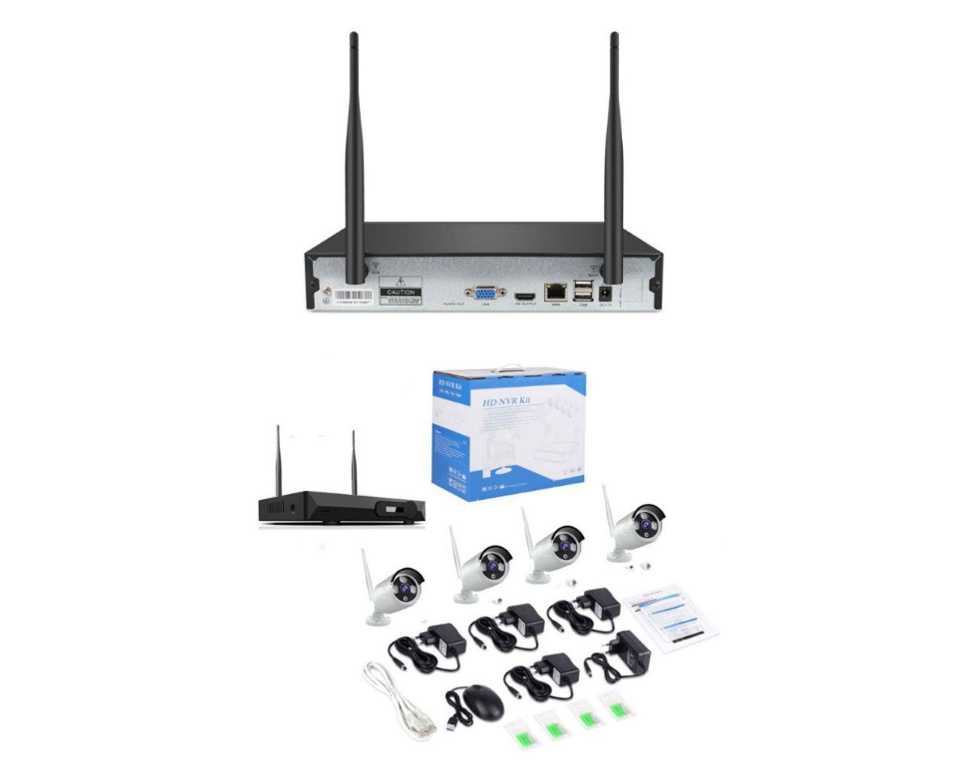 Kit 4 cámaras WIFI PO-LK4N1080P Hyundai-3