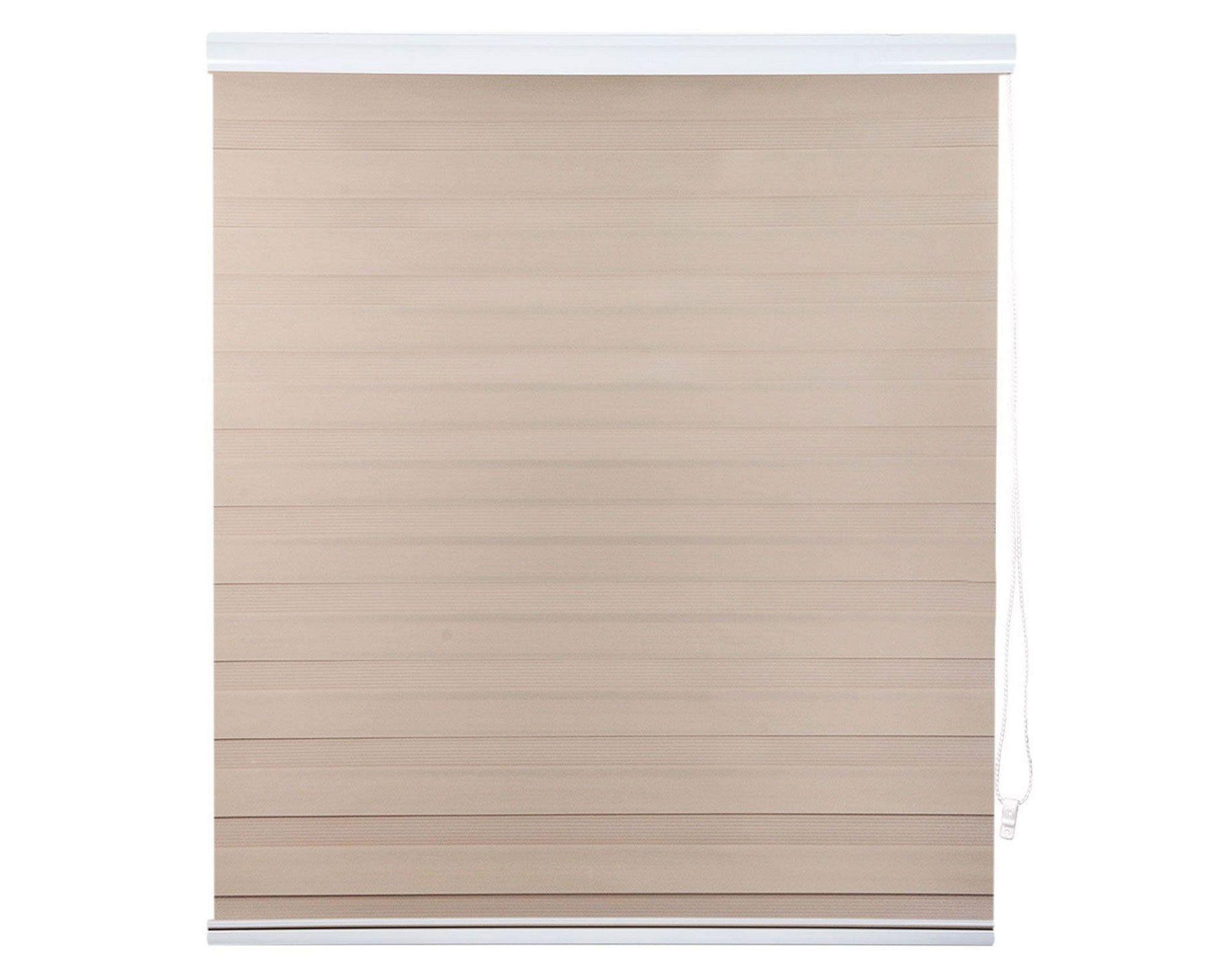 Cortina roller 220x250 cm zebra beige Cotidiana-1