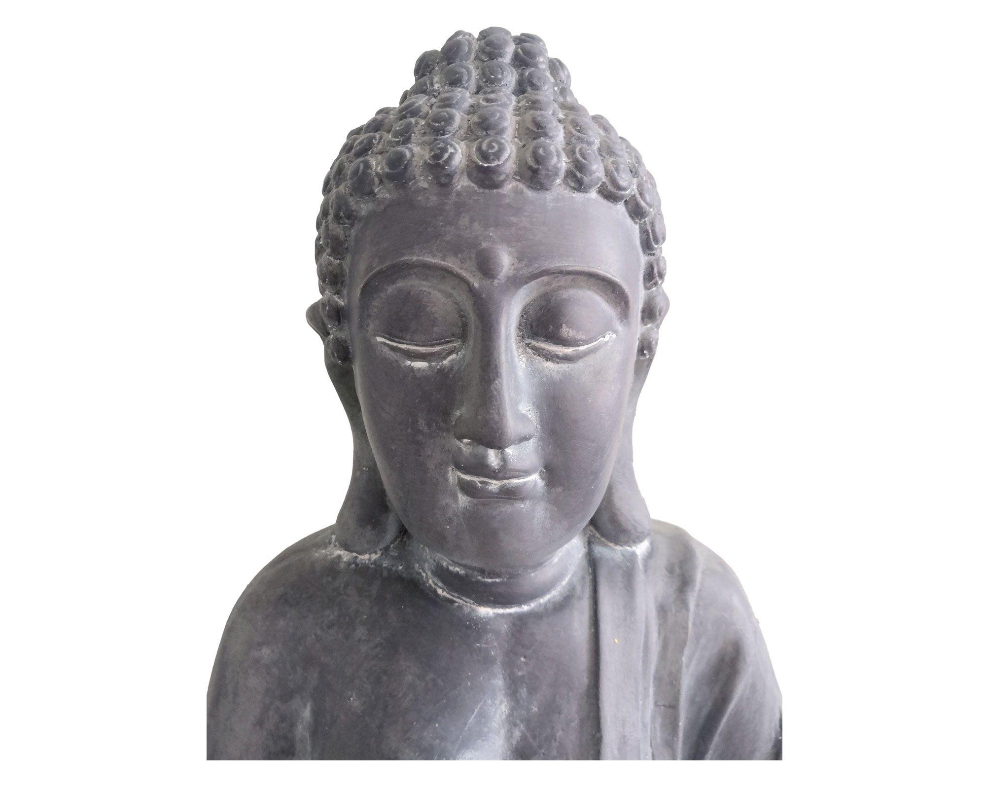Figura decorativa 50 cm Buda meditando Outzen-3