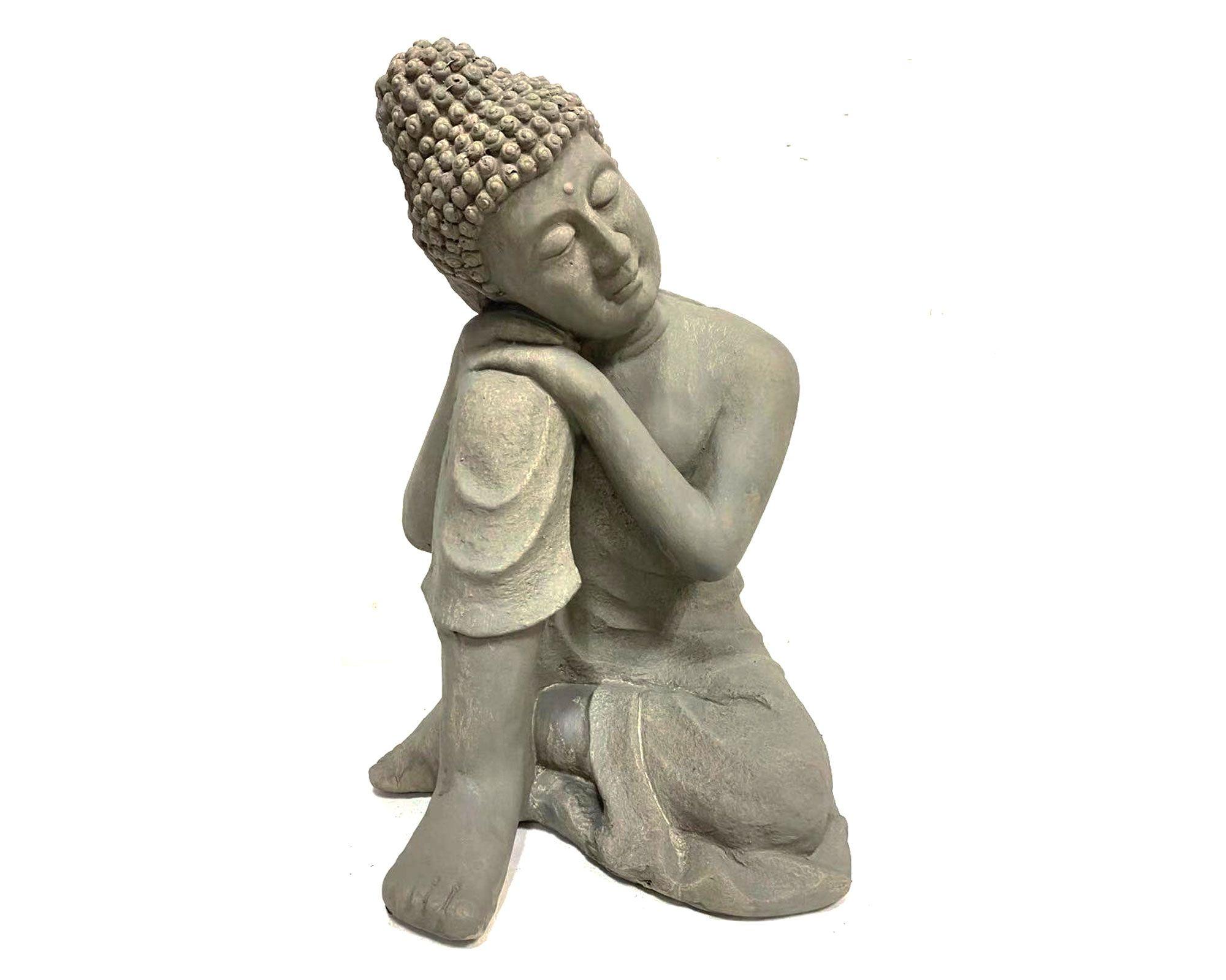 Figura decorativa 52 cm buda durmiente Outzen-0