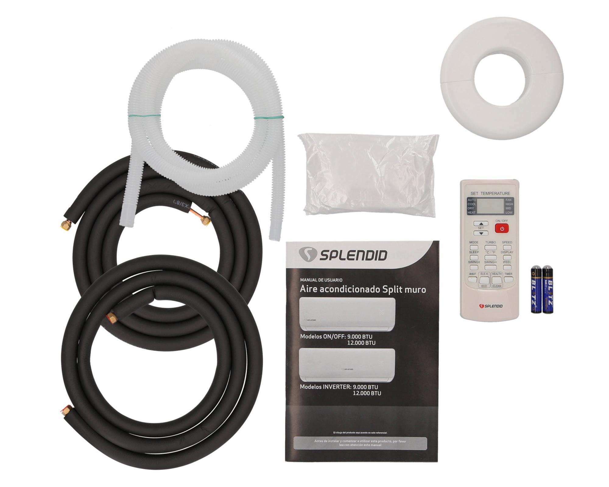Aire acondicionado split 12000 BTU  frío/calor SAAC-12K-O-4