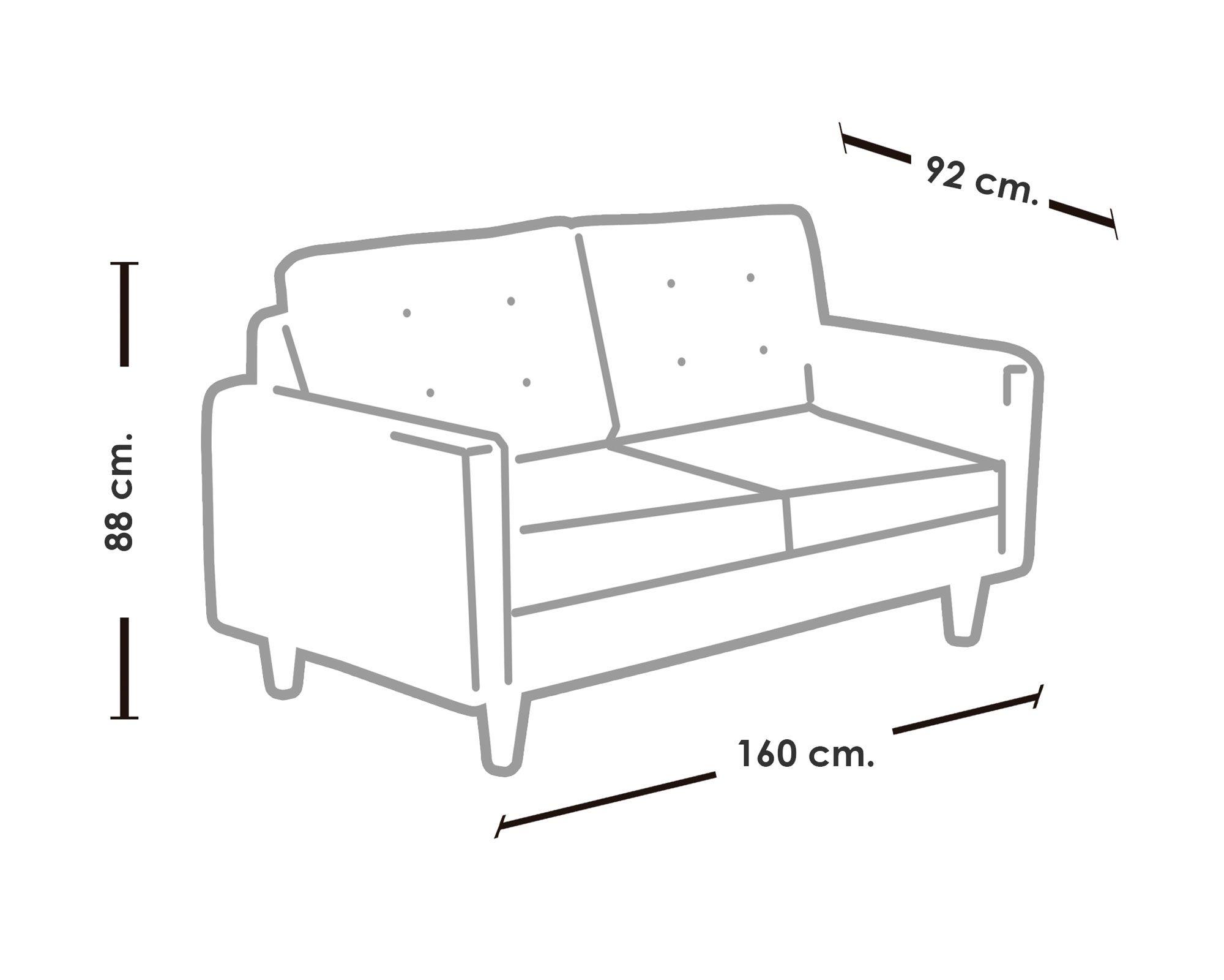 Sofá Nápoles tabaco Latam Home-3