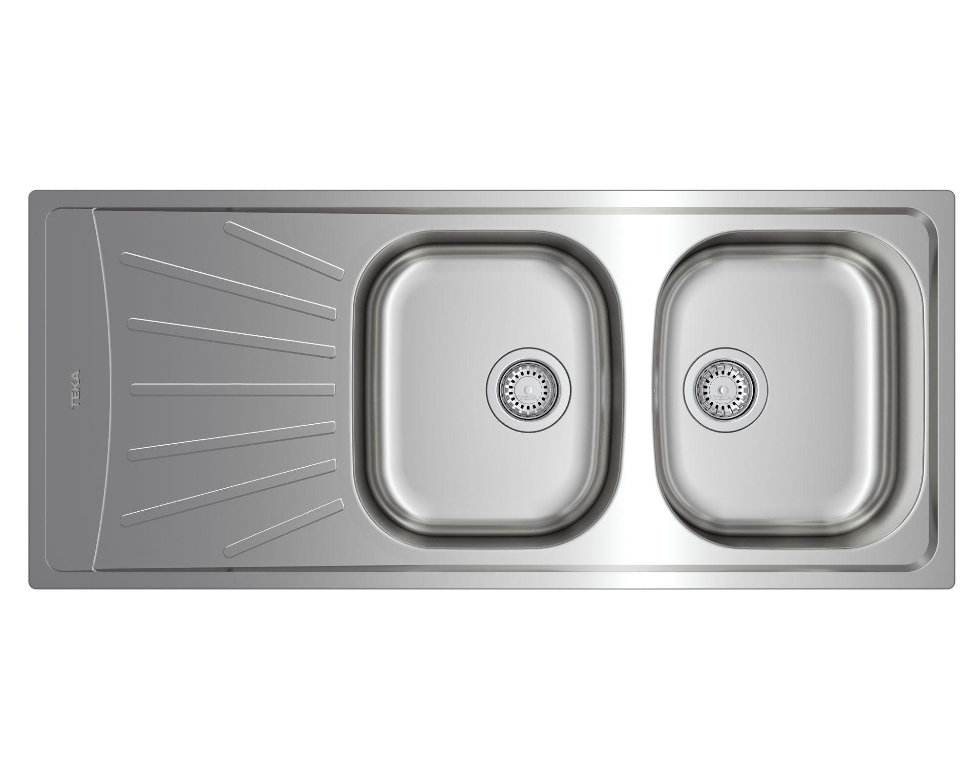 Lavaplatos Starbright 80 E-XP 2C 1E inox 16x116x50 cm-0