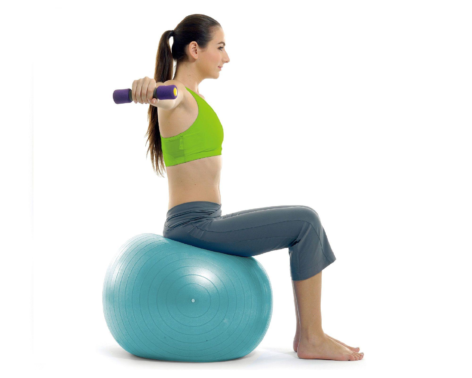 Pelota pilates 75 cm anti burst Radost.-5