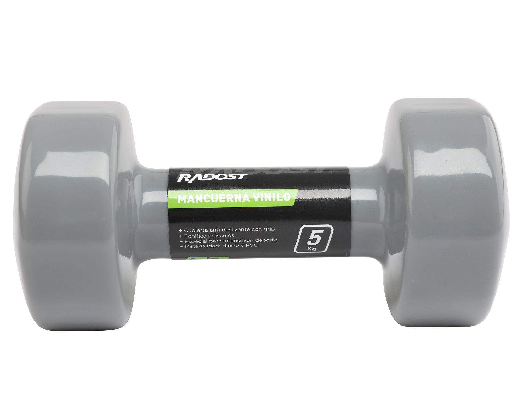 Mancuerna 5 kg gris Radost.-0