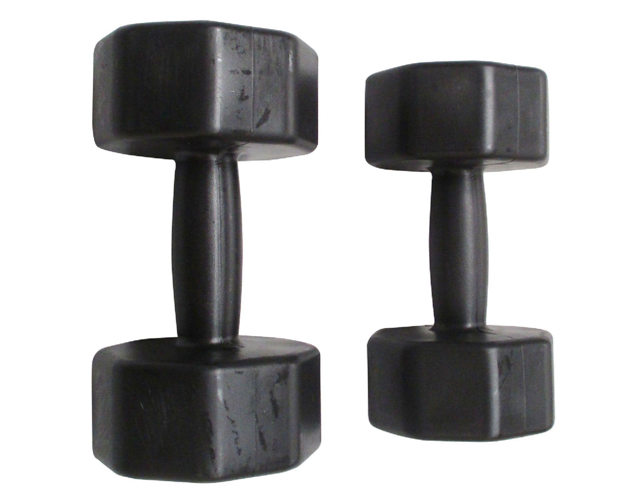 Mancuerna 3 kg negro 2 unidades Radost.-0