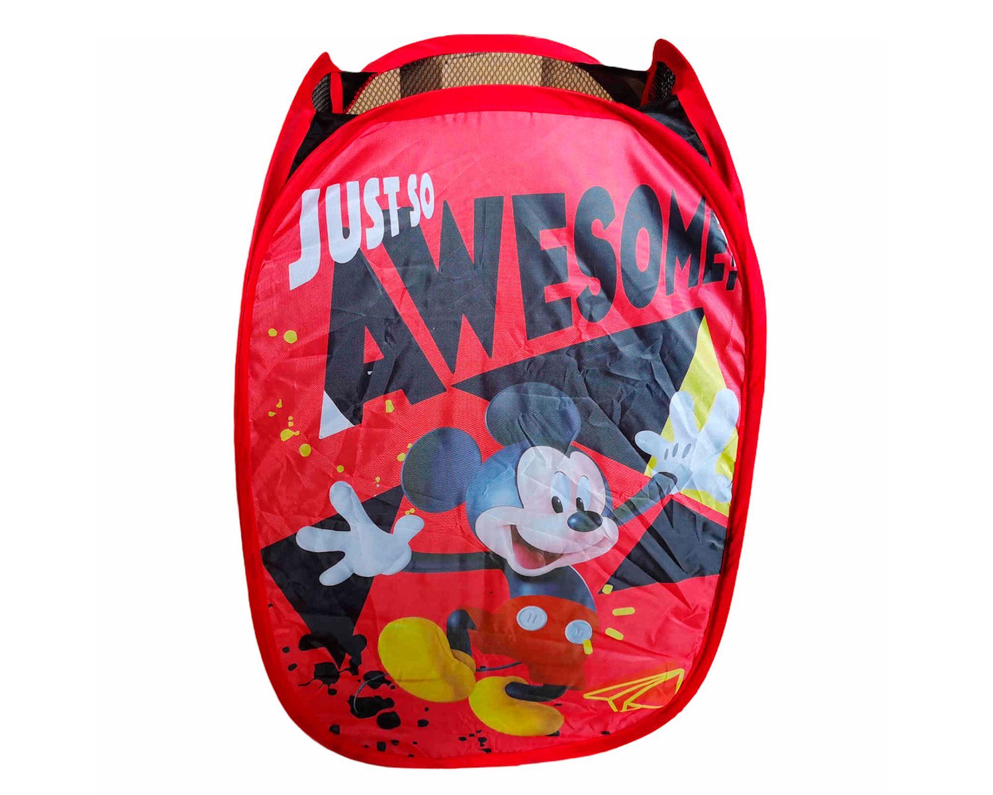 Canasto ropa Mickey rojo Disney.-0