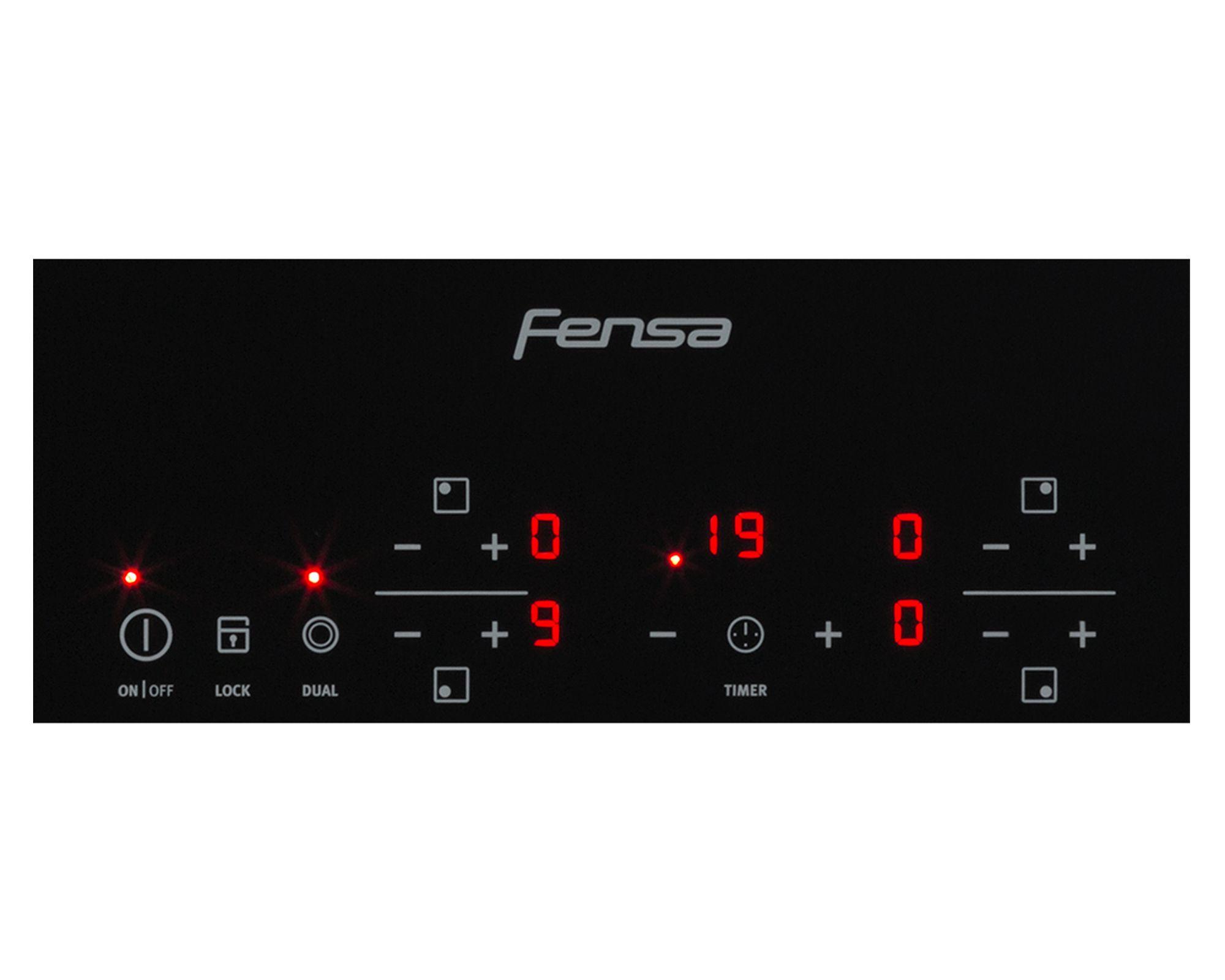 Encimera vitrocerámica 4 quemadores FEV 4T Fensa.-2