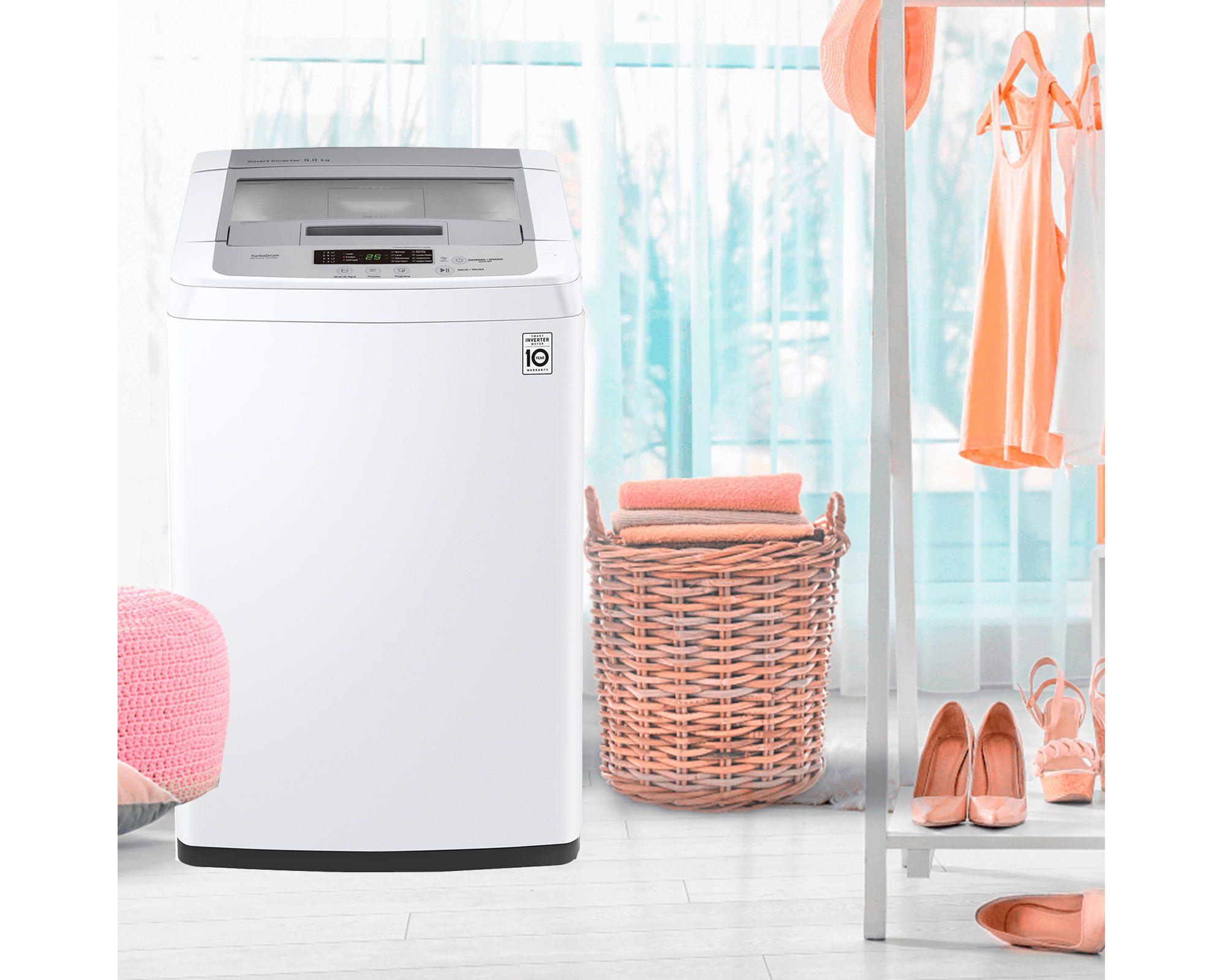 Lavadora WT9WPB2V carga superior 9 kg blanco-4
