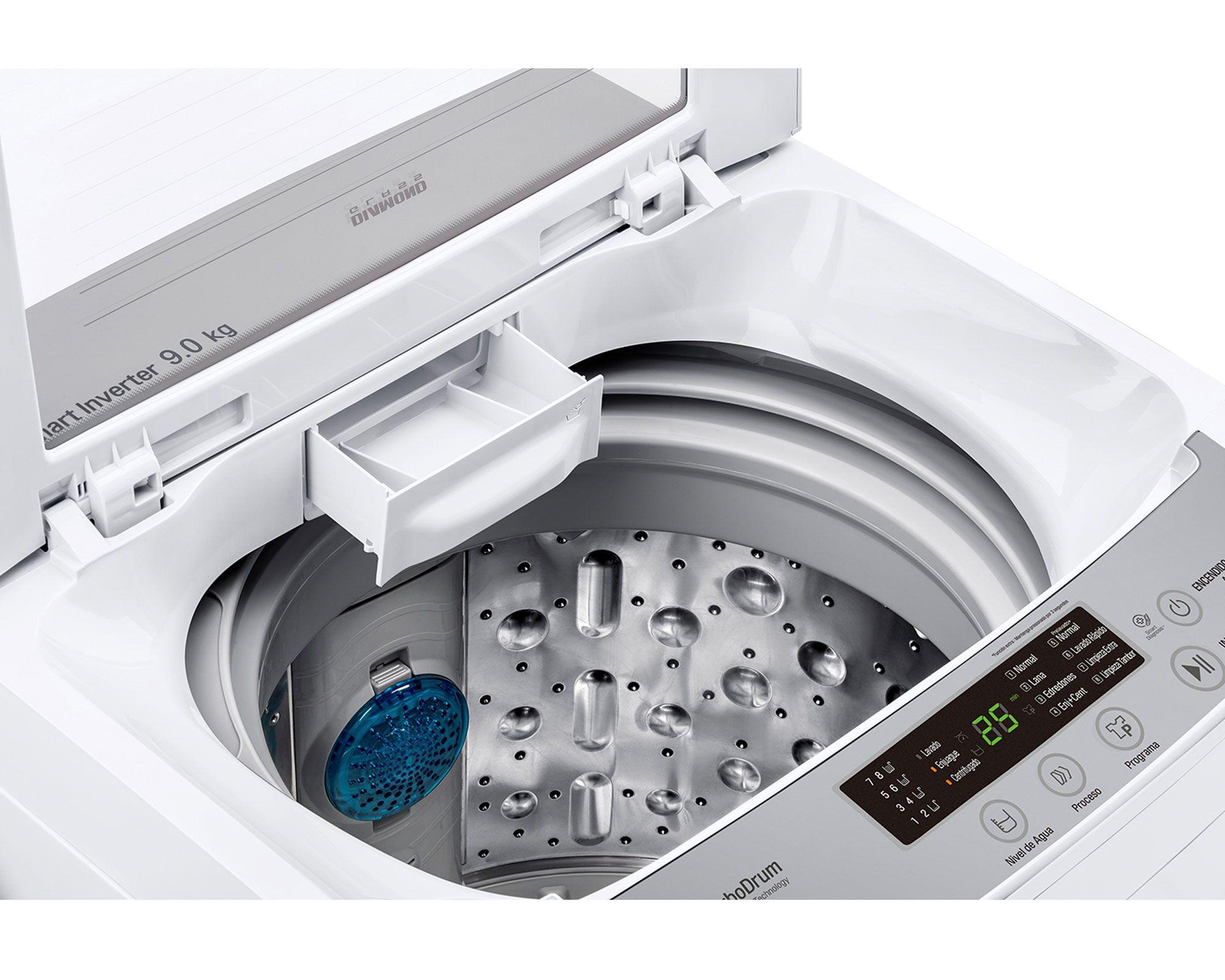 Lavadora WT9WPB2V carga superior 9 kg blanco-3