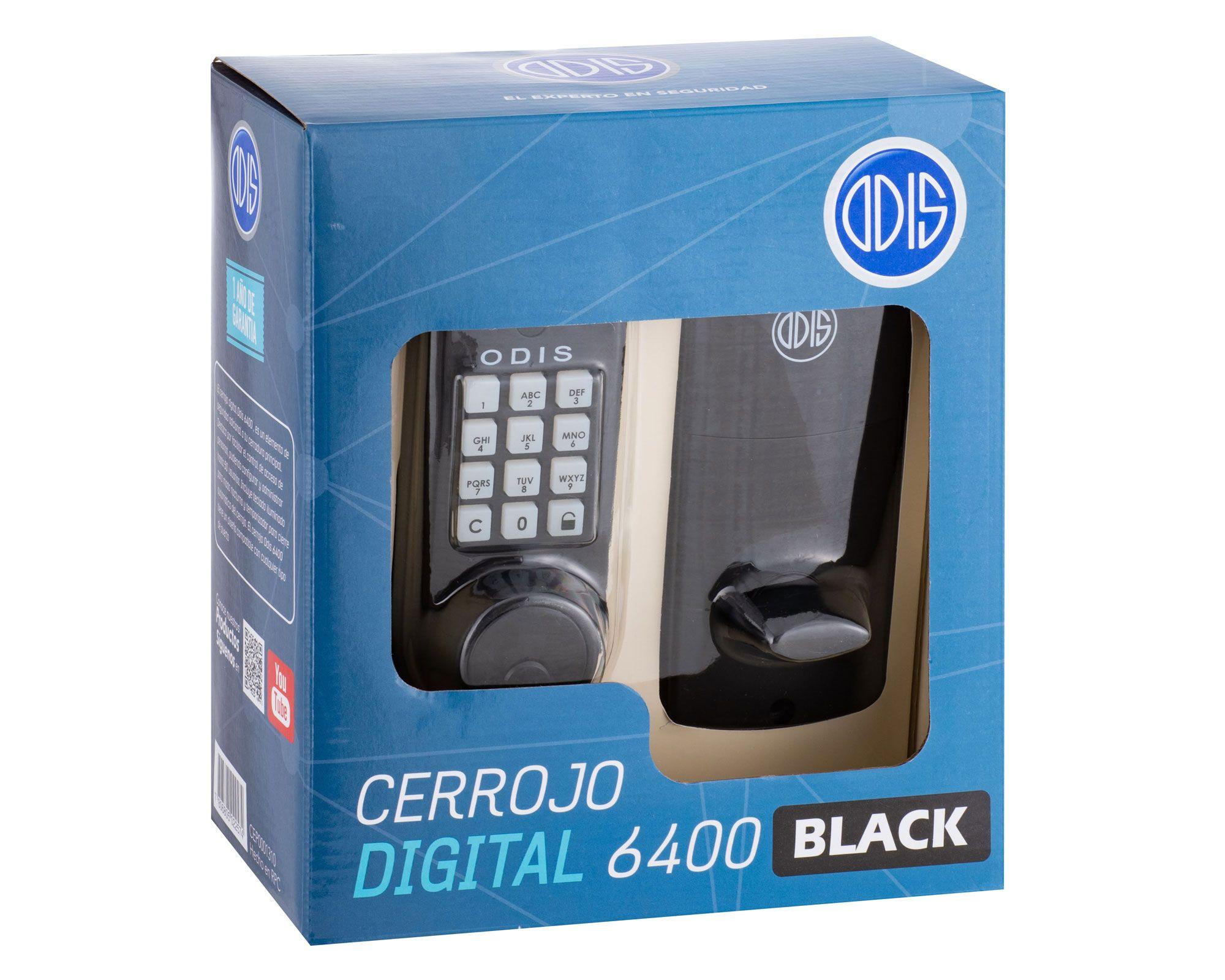 Cerrojo digital acceso 6400 negro Odis.-3