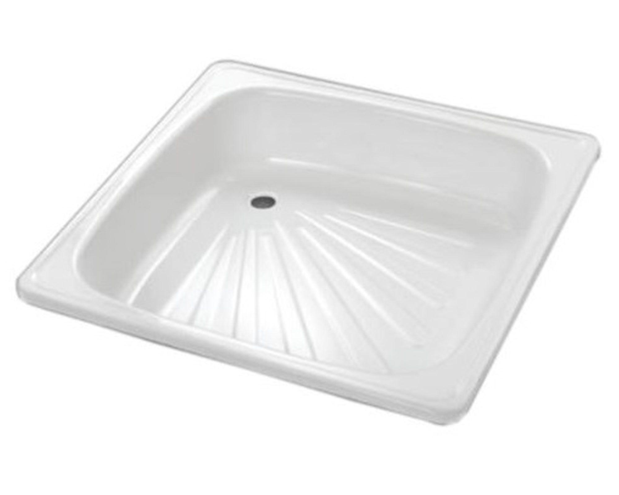 Receptáculo ducha 70x70 cm Cuadrado blanco Condor-0