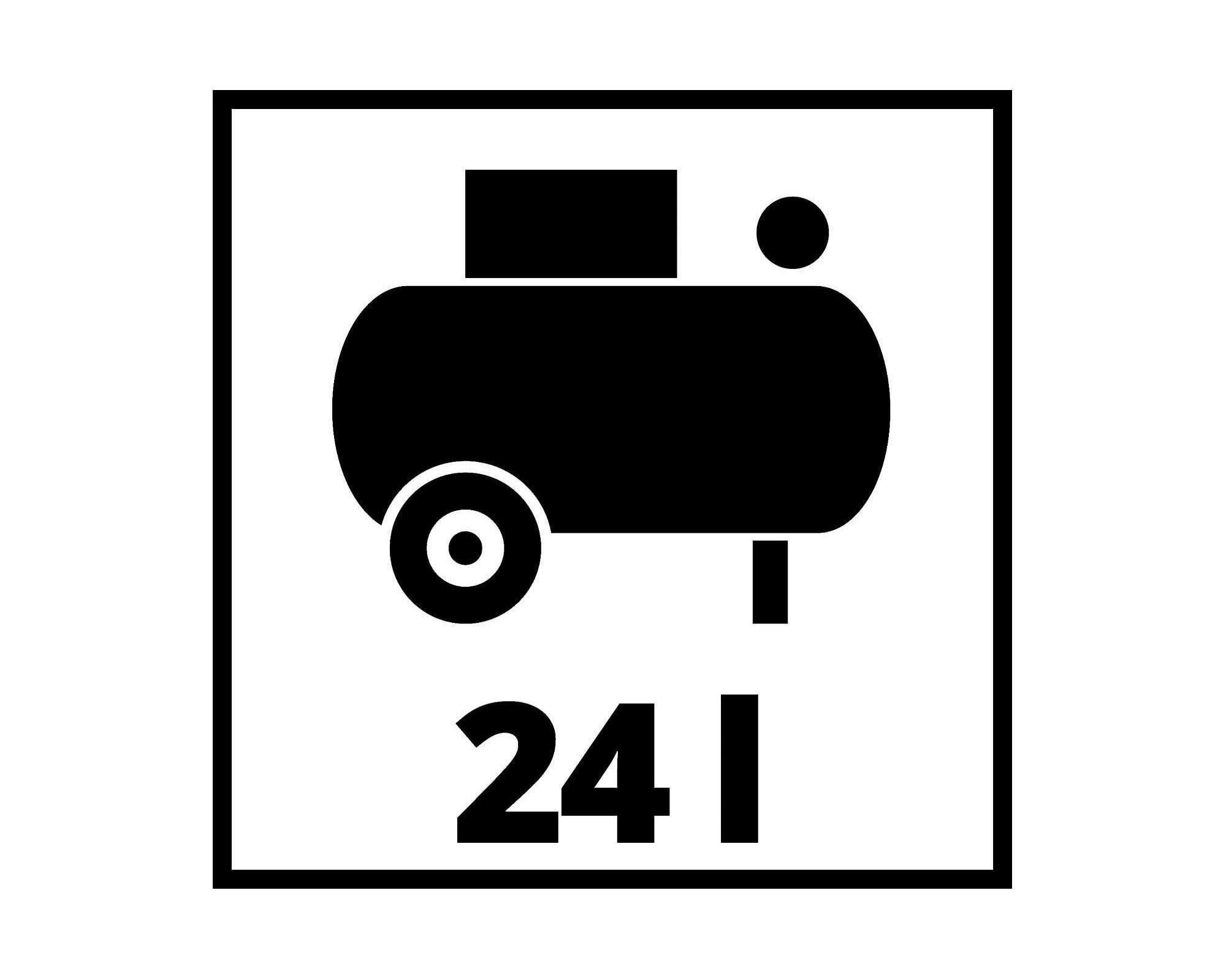 Compresor 2 HP 24 lt TC-AC190/24/8 Einhell-8