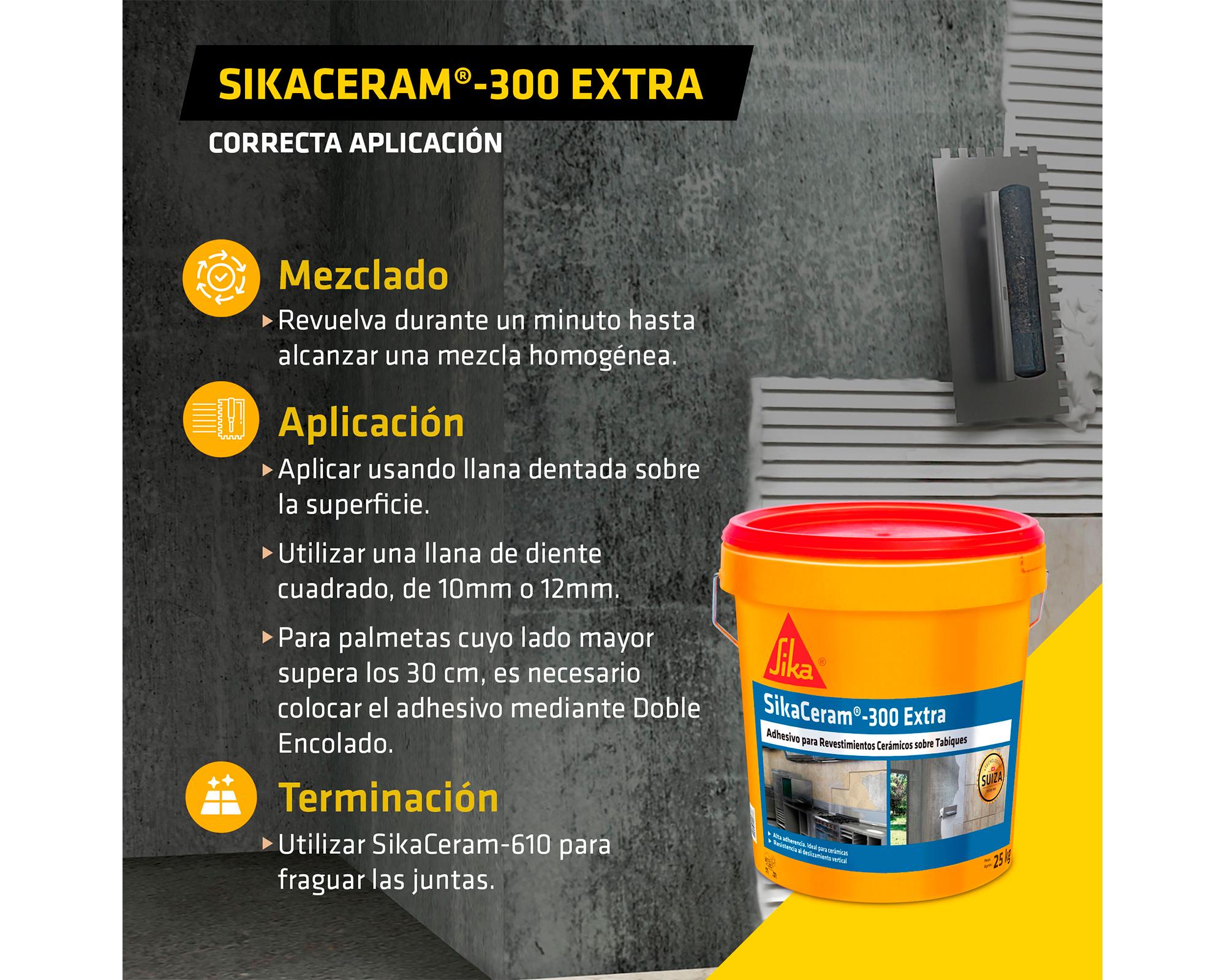 Adhesivo cerámico Sikaceram 300 extra adhesivo25 kg-4