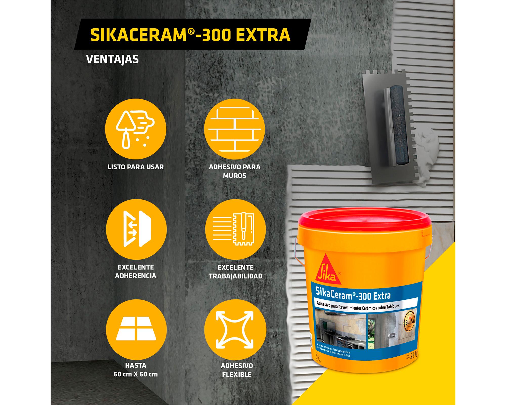 Adhesivo cerámico Sikaceram 300 extra adhesivo25 kg-3