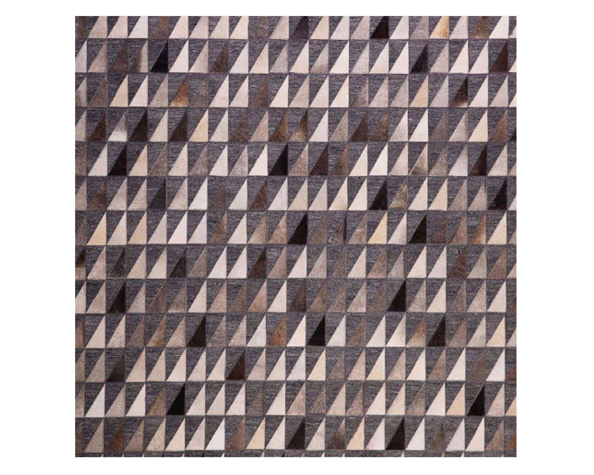 Alfombra 160x230 cm Natural Leather gris Dib.-1