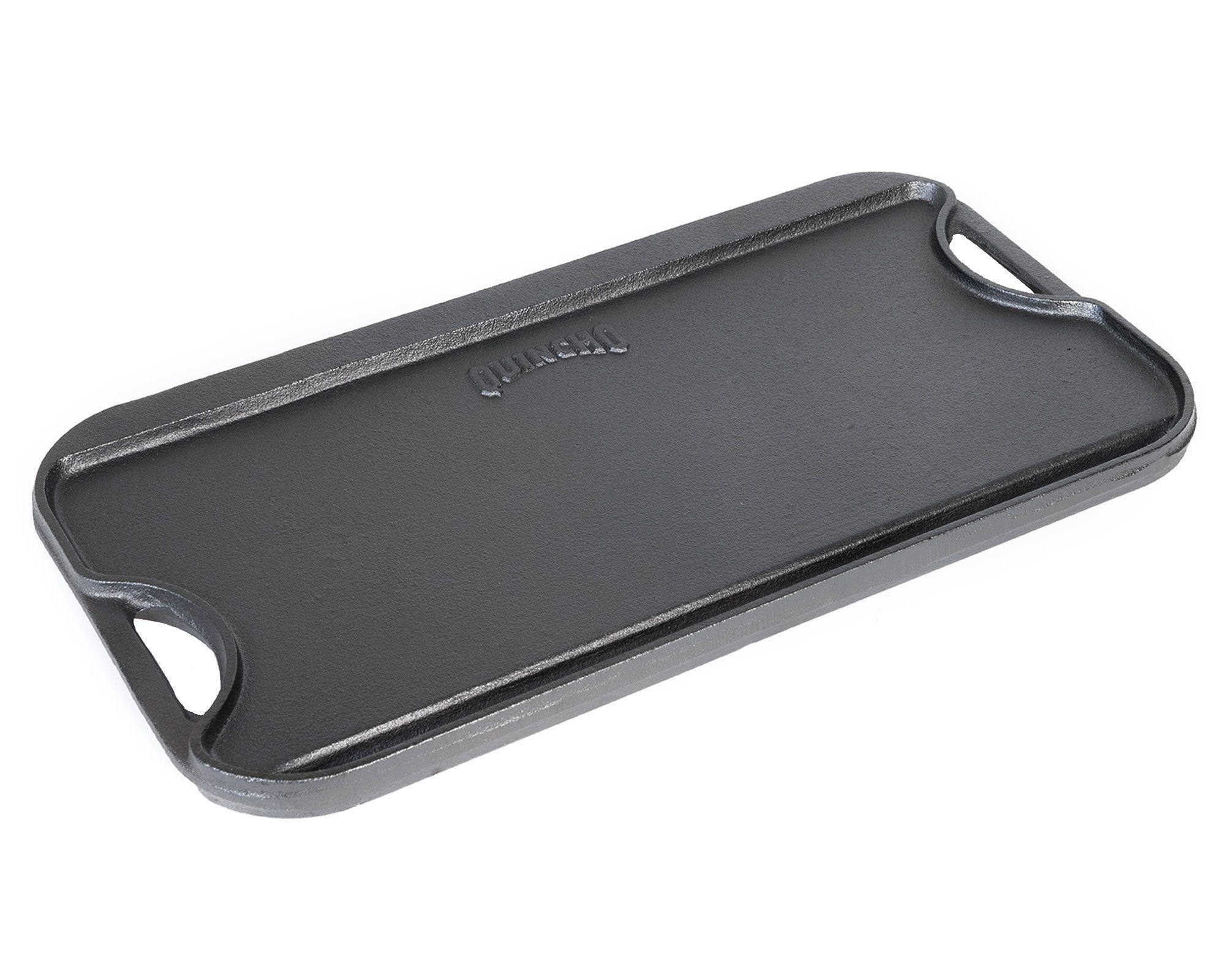 Plancha grill reversible negro Quincho.-0