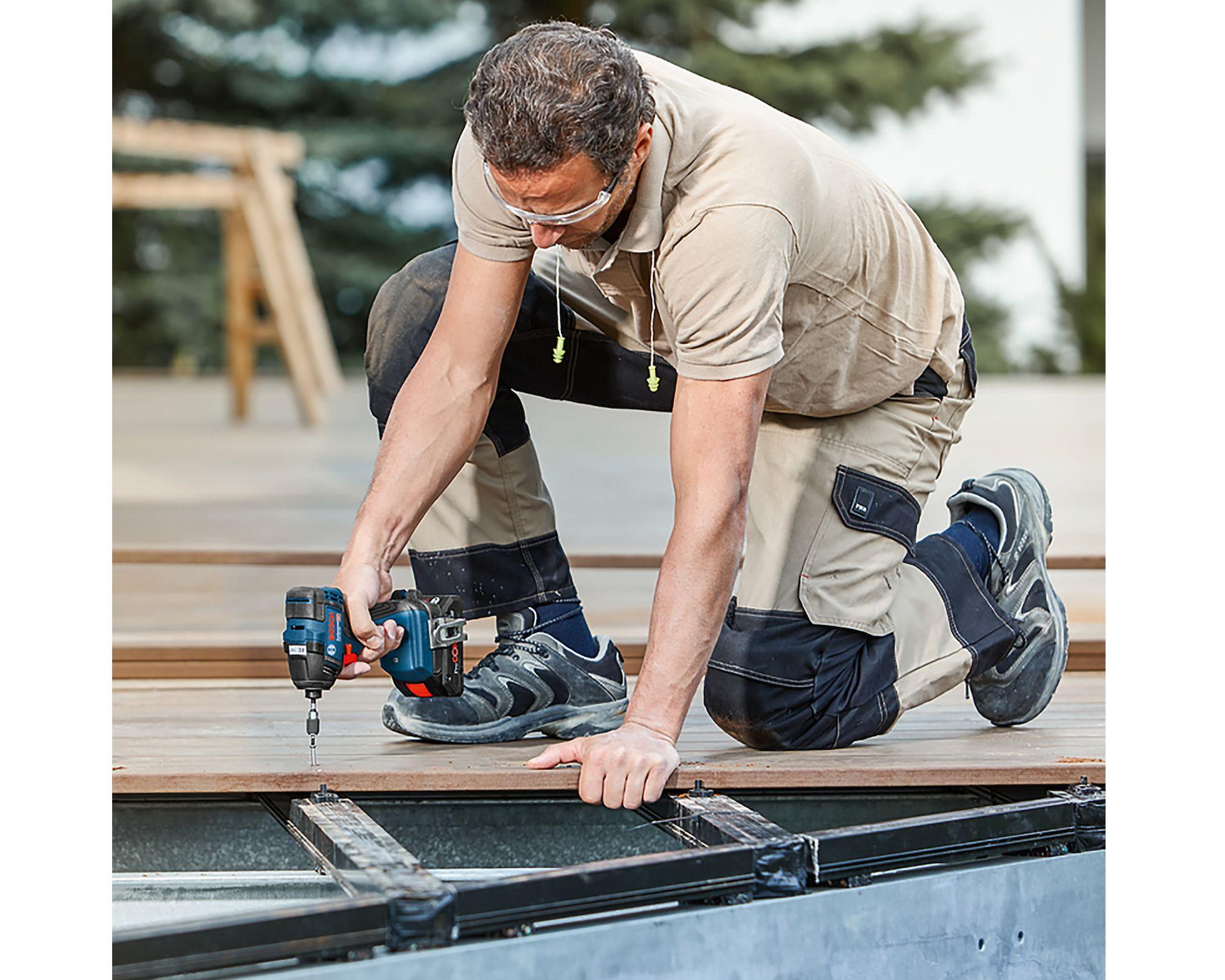 Llave de impacto inalámbrica 18V 1/4'' GDX 18V-200 Bosch.-7