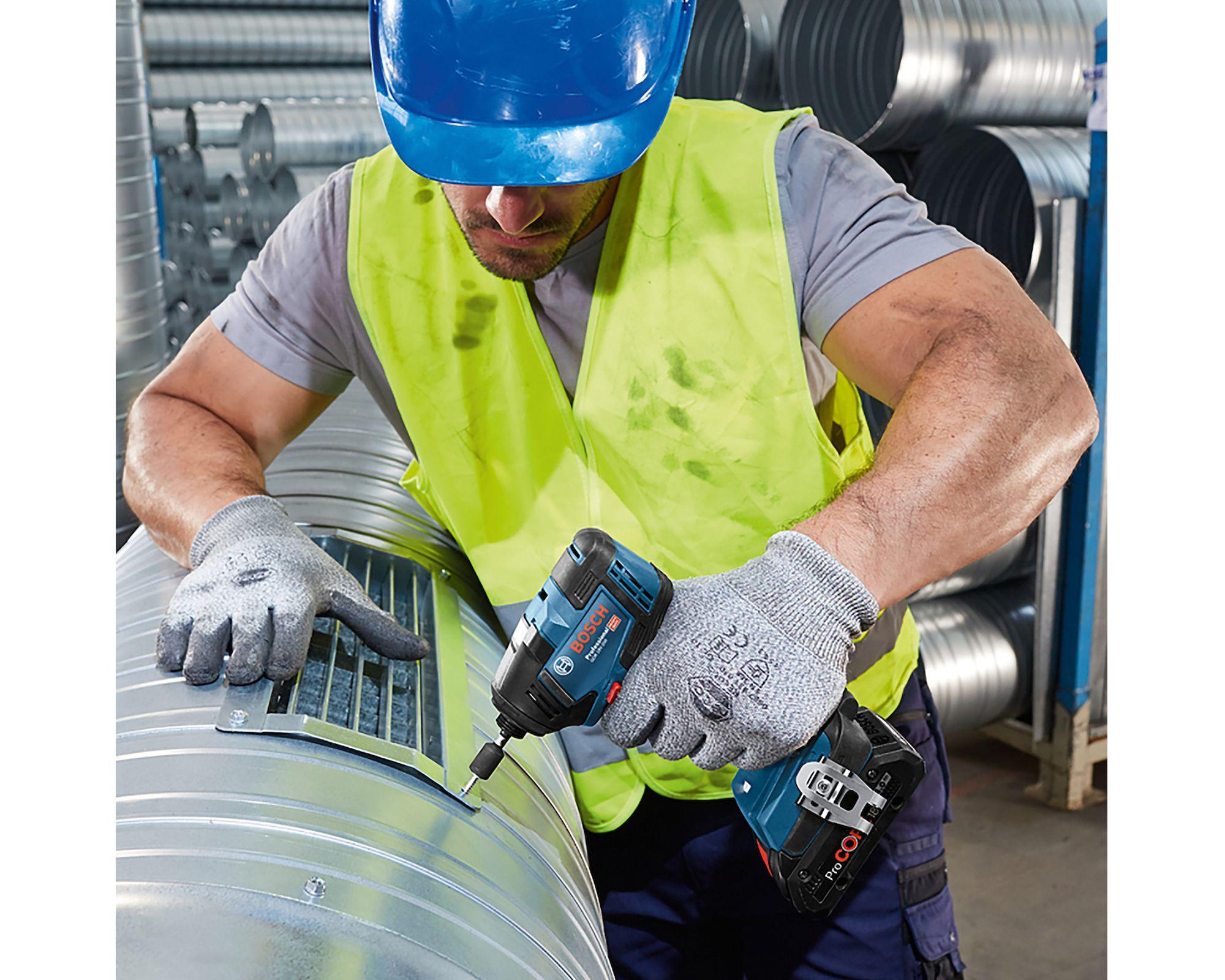 Llave de impacto inalámbrica 18V 1/4'' GDX 18V-200 Bosch.-3