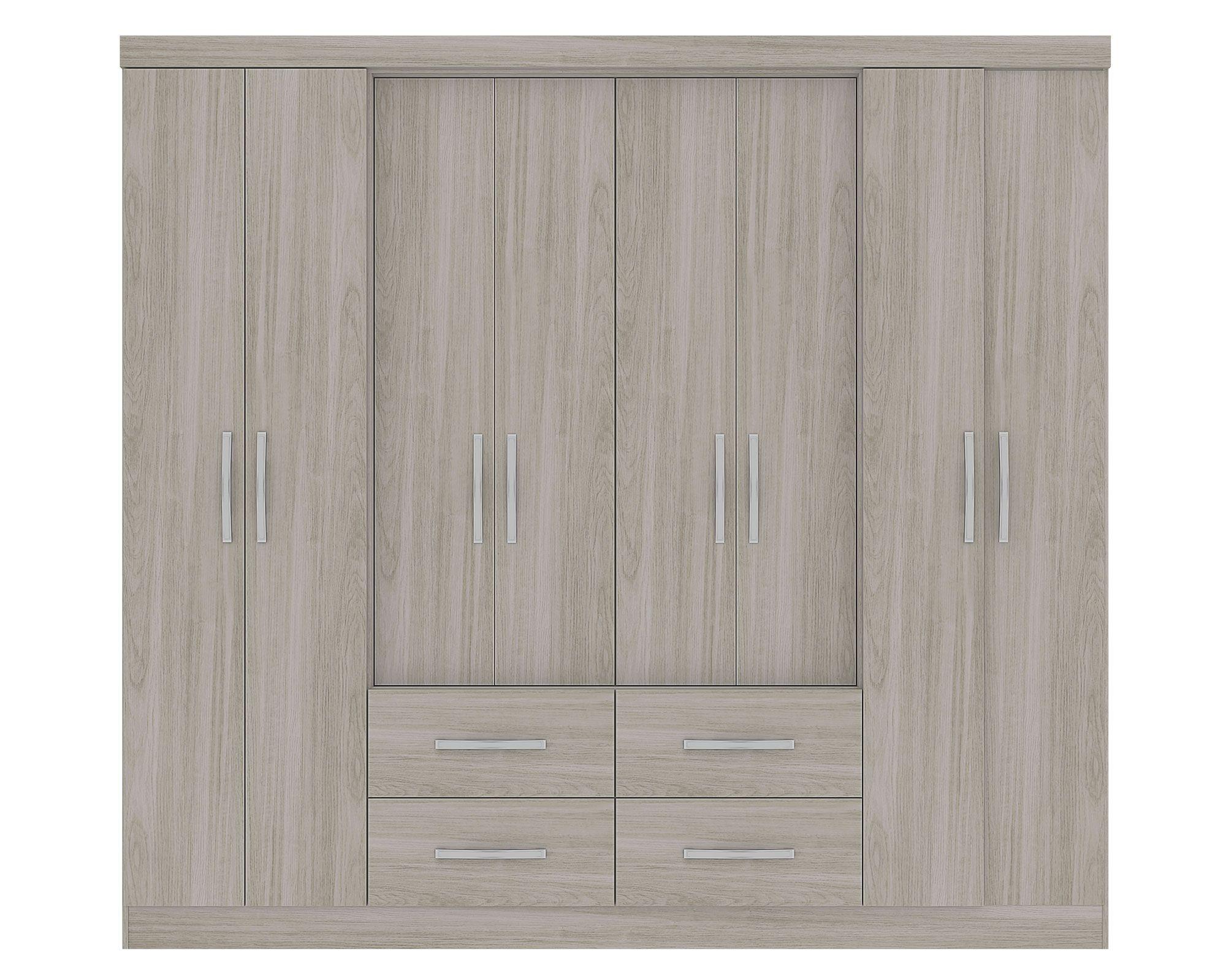 Clóset 8 puertas 4 cajones crema M+Design-0