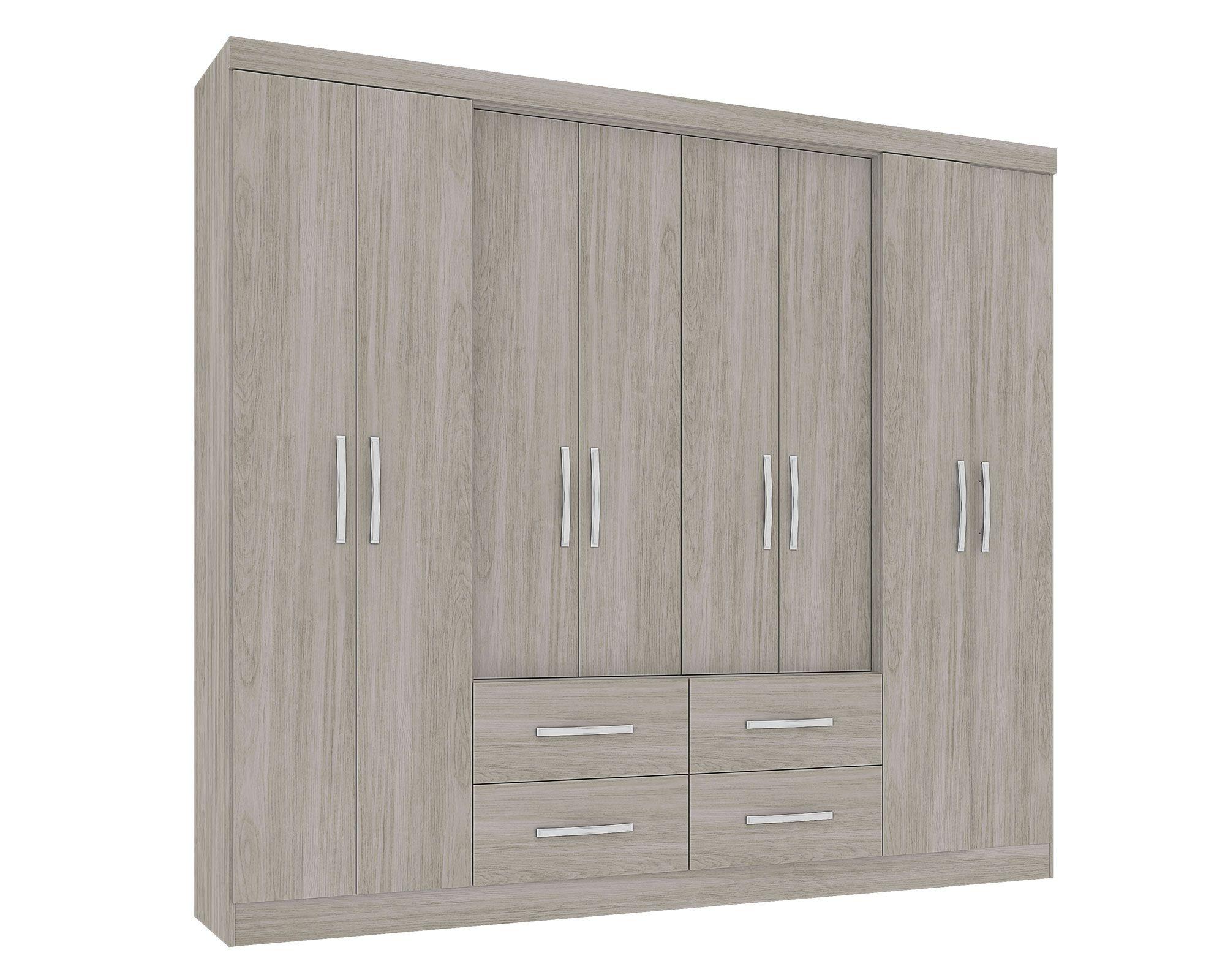 Clóset 8 puertas 4 cajones crema M+Design-1