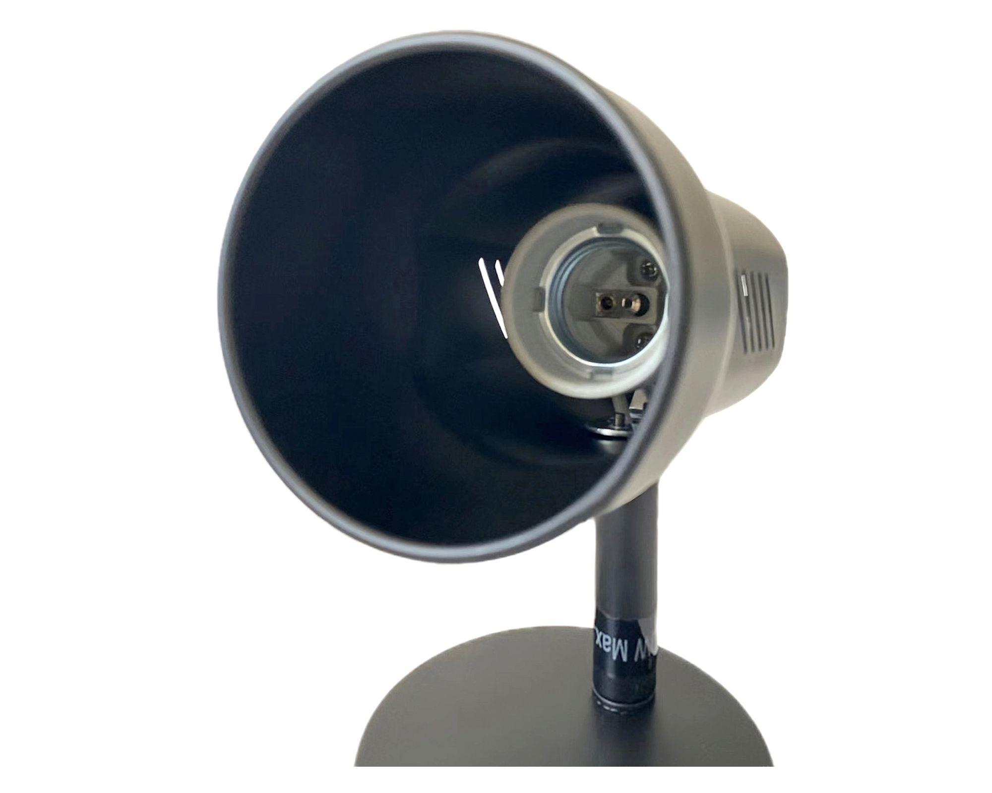 Spot 3L E27 negro Abitare-2