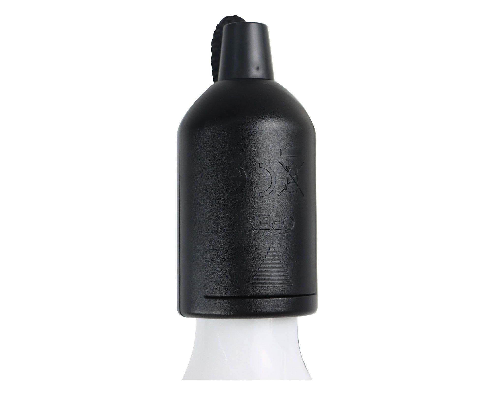 Lámpara colgar luz cálida negro-1
