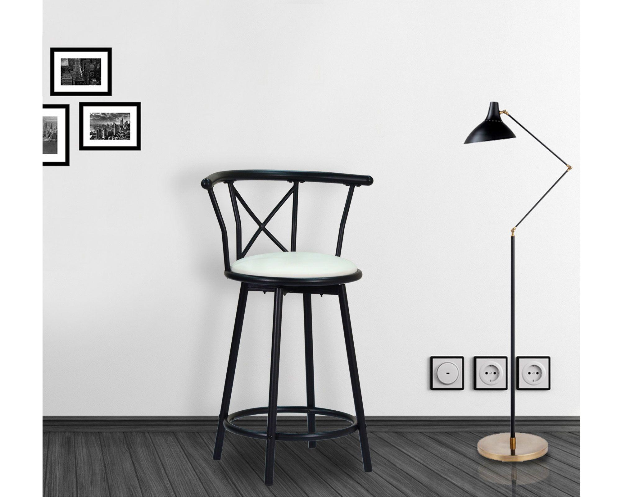 Silla bar Art metal/beige M+Design-3