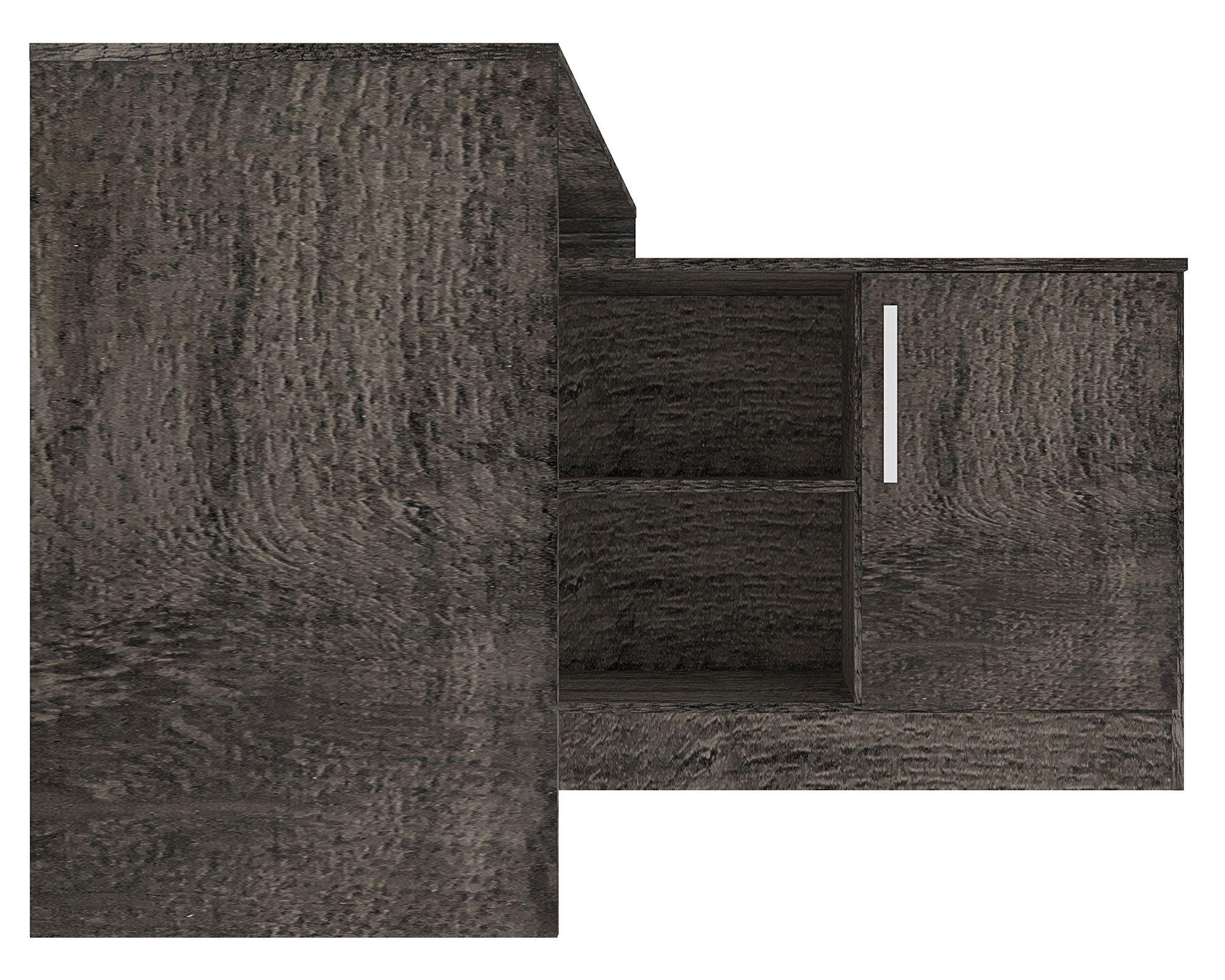 Escritorio esquinero 1 puerta Natal ceniza M+Design.-2